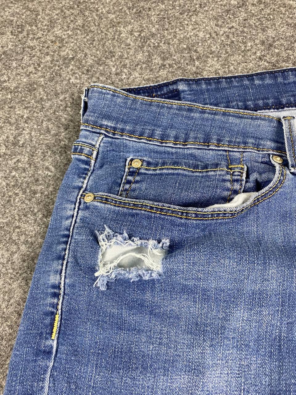 Levi's levis signature low rise jegging distressed denim Size 37" - 11 Thumbnail
