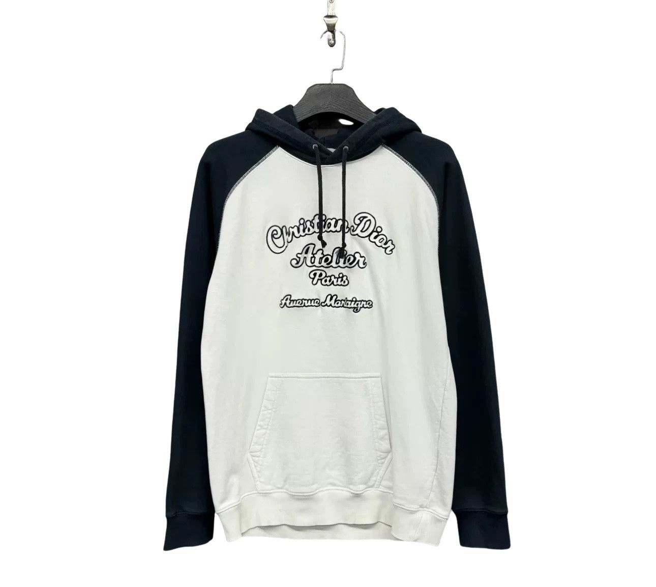Dior Dior Atelier Logo Embroidery Raglan Hoodie L Size US L / EU 52-54 / 3 - 1 Thumbnail