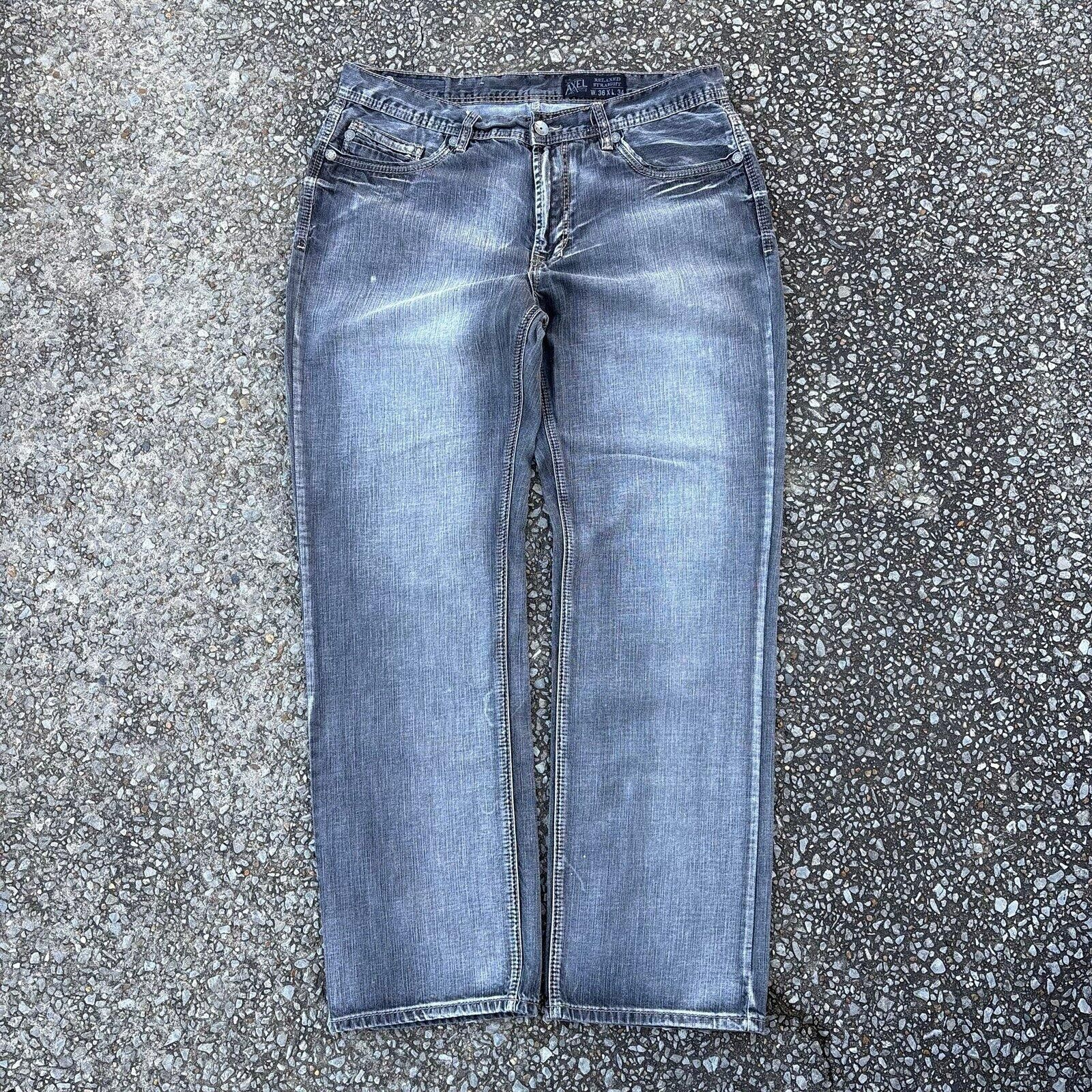 Southpole Y2K baggy black faded jeans Size US 36 / EU 52 - 9 Thumbnail