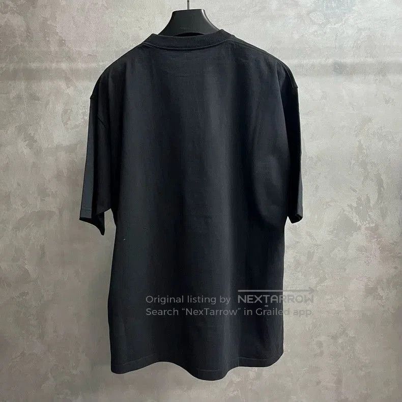 Balenciaga Balenciaga Black X Print Oversized Tee. Size US M / EU 48-50 / 2 - 2 Thumbnail