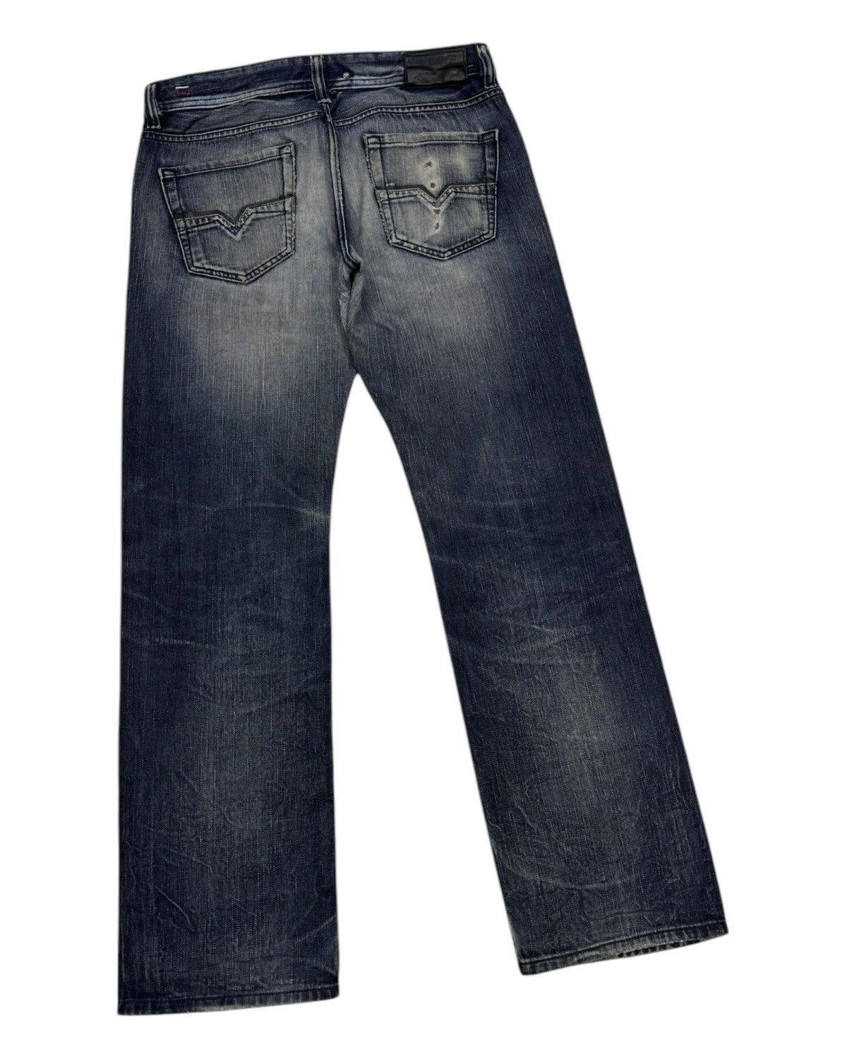 Diesel BAGGY🔥DIESEL DISTRESSED BAGGY DENIM JEANS Size US 33 - 8 Thumbnail