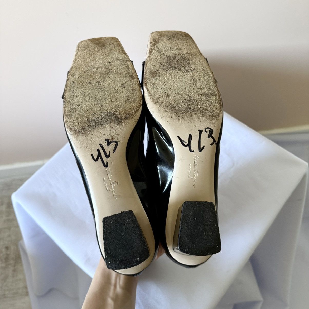 Salvatore Ferragamo RARE Salvatore Ferragamo Belt Heels Shoes Jil Sander Vibe Size US 9.5 / IT 39.5 - 12 Thumbnail
