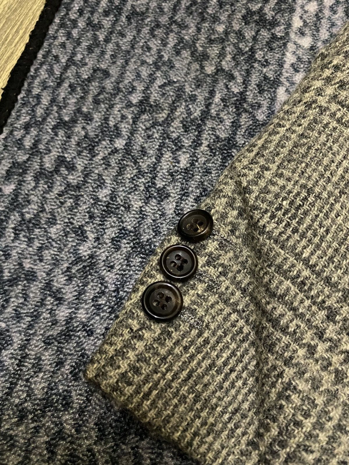Comme des Garcons Homme LATE 80s, AD 1989 CDG HOMME TWEED TWILL BLAZER Size US M / EU 48-50 / 2 - 5 Thumbnail