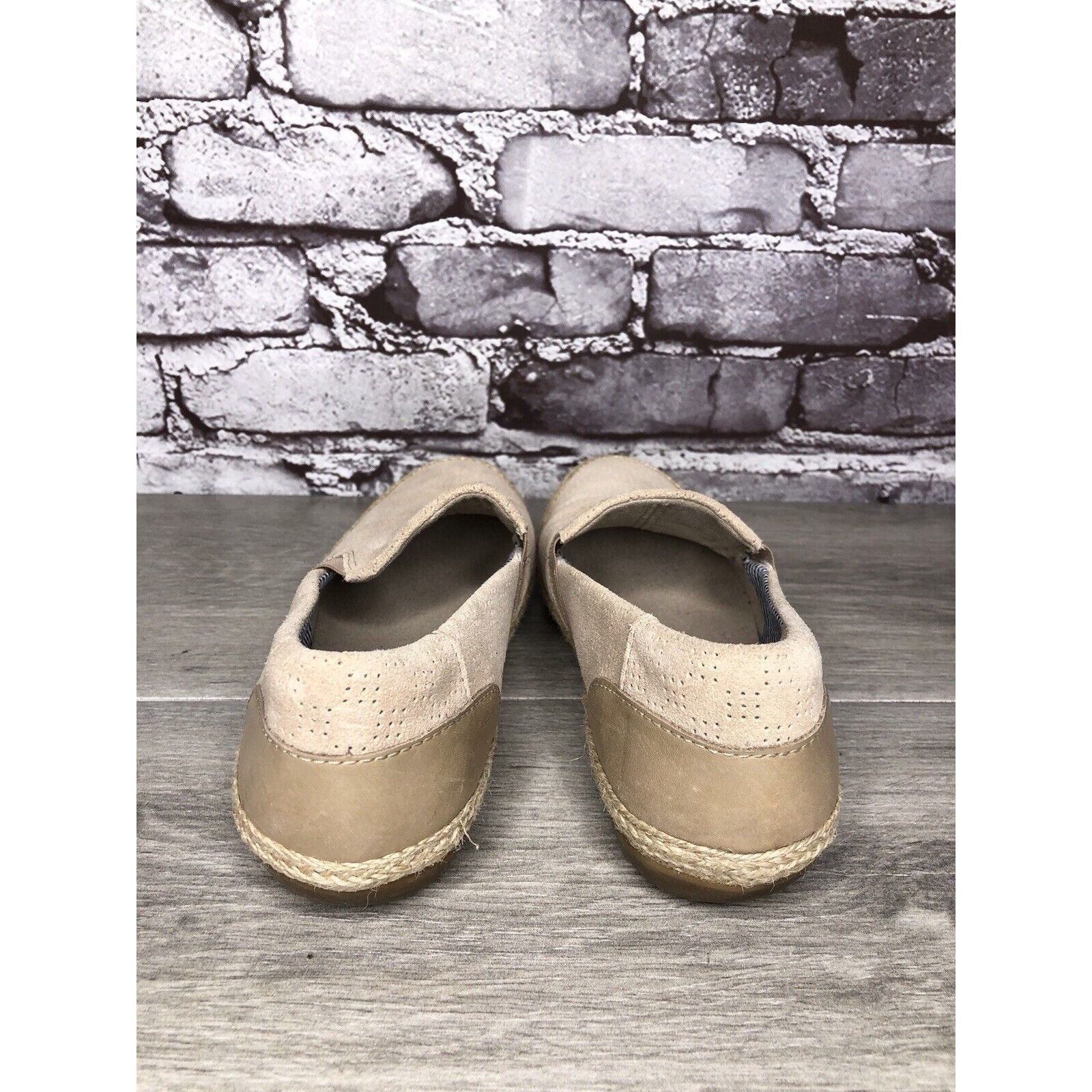 Clarks Clarks Danelly Sky Blush Pink Suede Perforated Espadrilles S Size US 7 / IT 37 - 4 Thumbnail