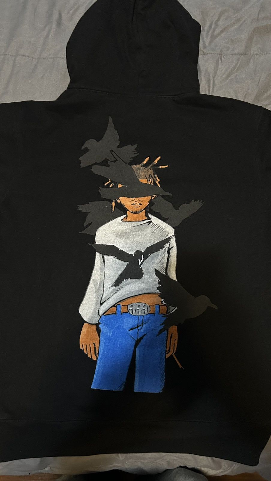 Revenge Revenge x Juice WRLD Crow Hoodie Size US S / EU 44-46 / 1 - 7 Thumbnail