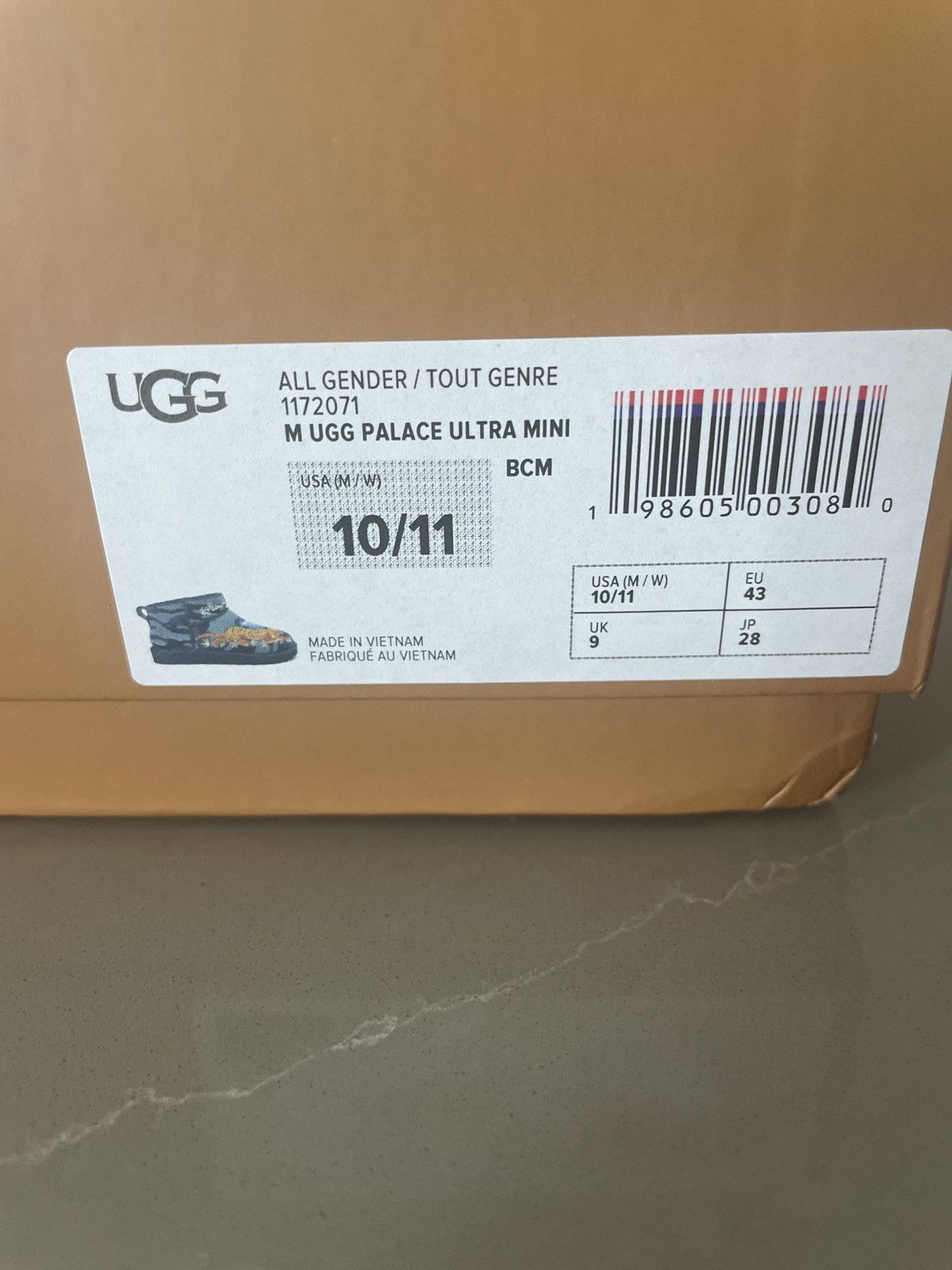 Ugg Palace UGG Ultra Mini Boot Suede Blue Size US 10 / EU 43 - 9 Thumbnail