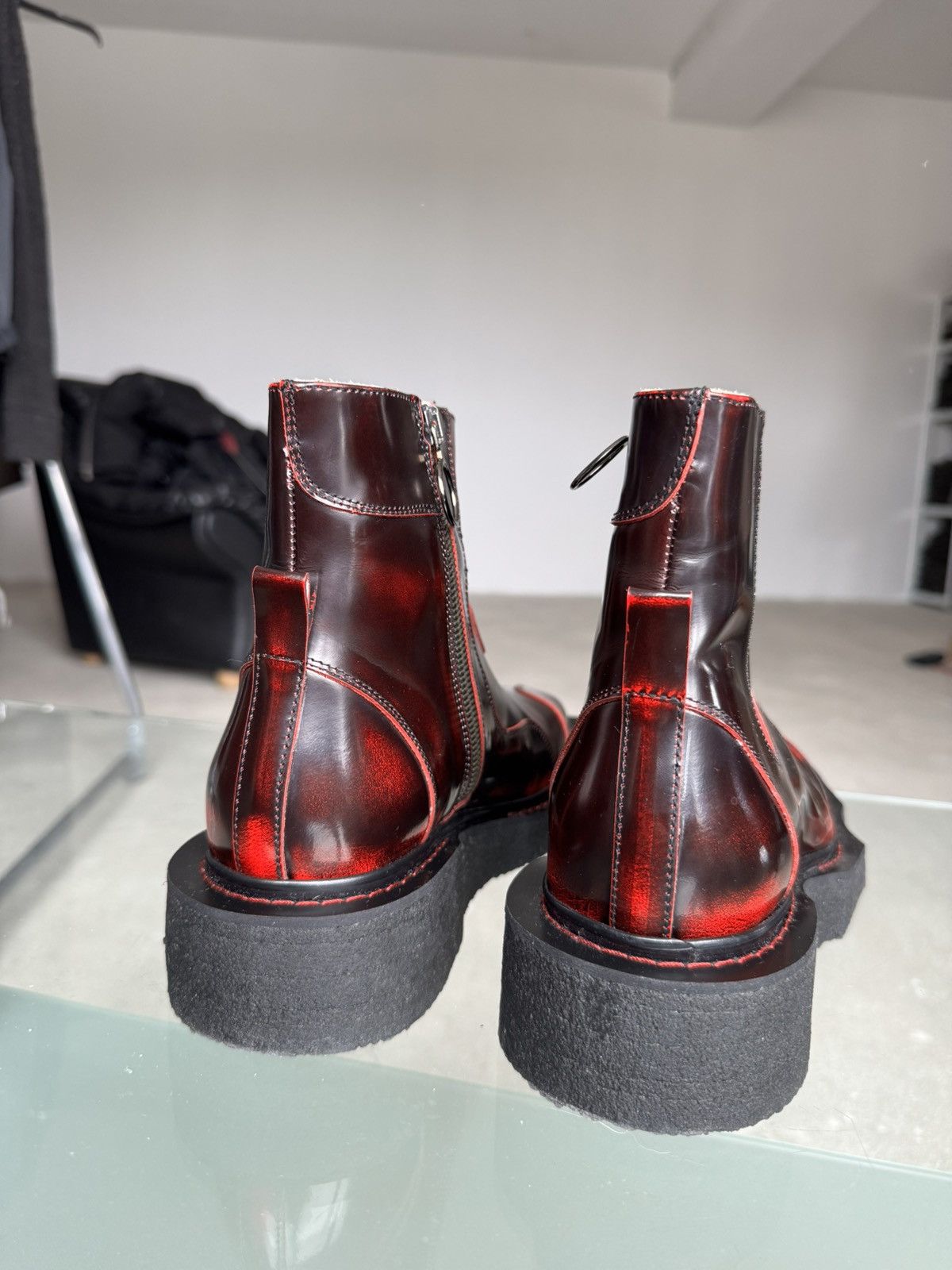 Henrik Vibskov Henrik Vibskov Boots Enzo Leather Ankle Boots Size US 7 / EU 40 - 5 Thumbnail