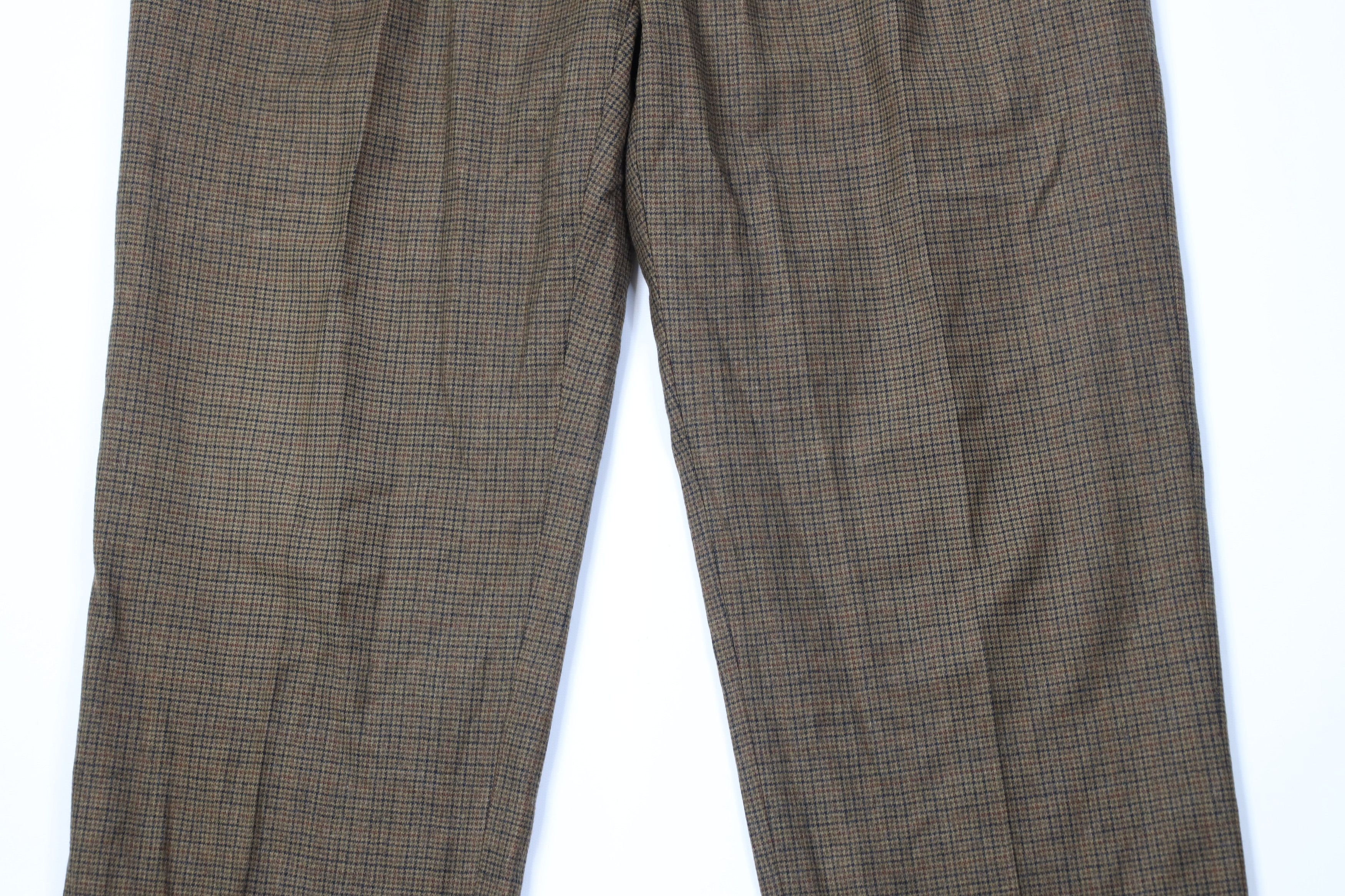 Vintage Vintage 90s Streetwear Plaid Wide Leg Chino Pants Size US 36 / EU 52 - 3 Thumbnail