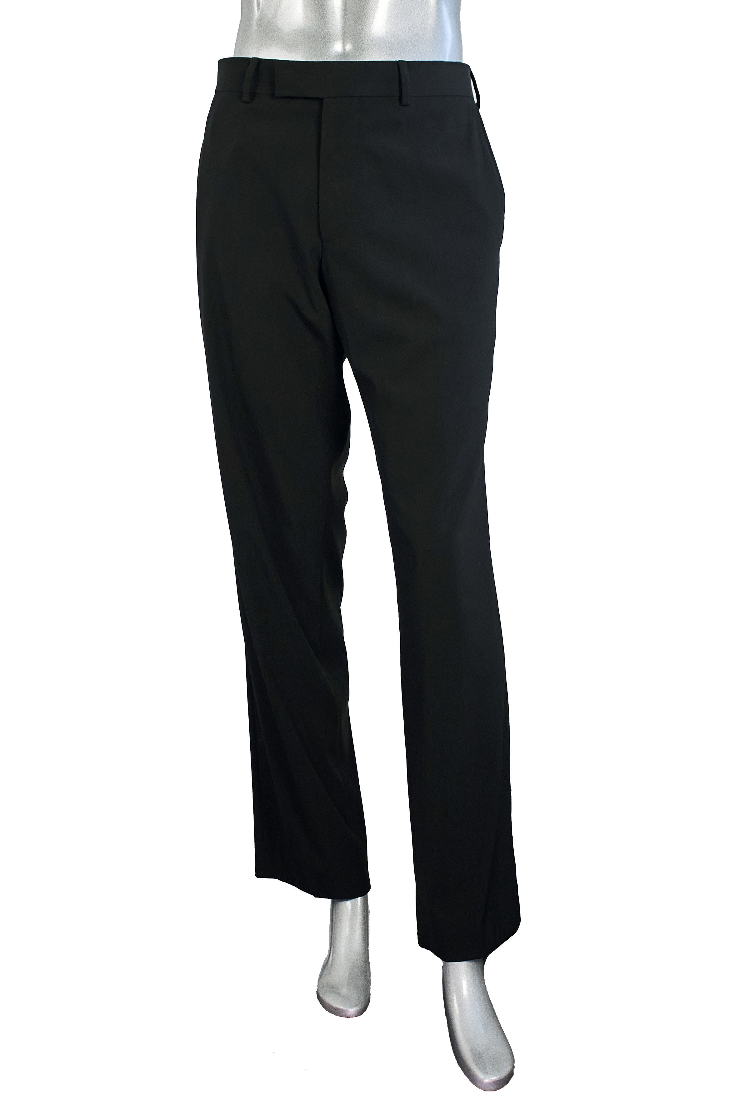 Hugo Boss Hugo Boss Mens dress wool black pants trousers Size US 34 / EU 50 - 2 Thumbnail