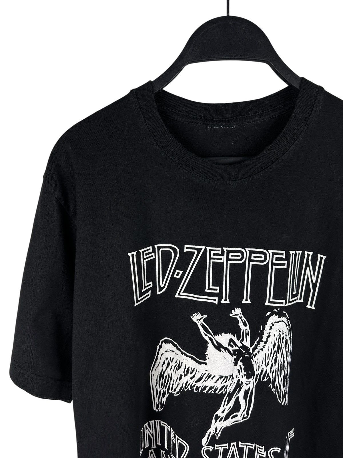 Led Zeppelin Vintage Led Zeppelin “USA 1977” Graphic Print T-Shirt Black Size US M / EU 48-50 / 2 - 2 Thumbnail