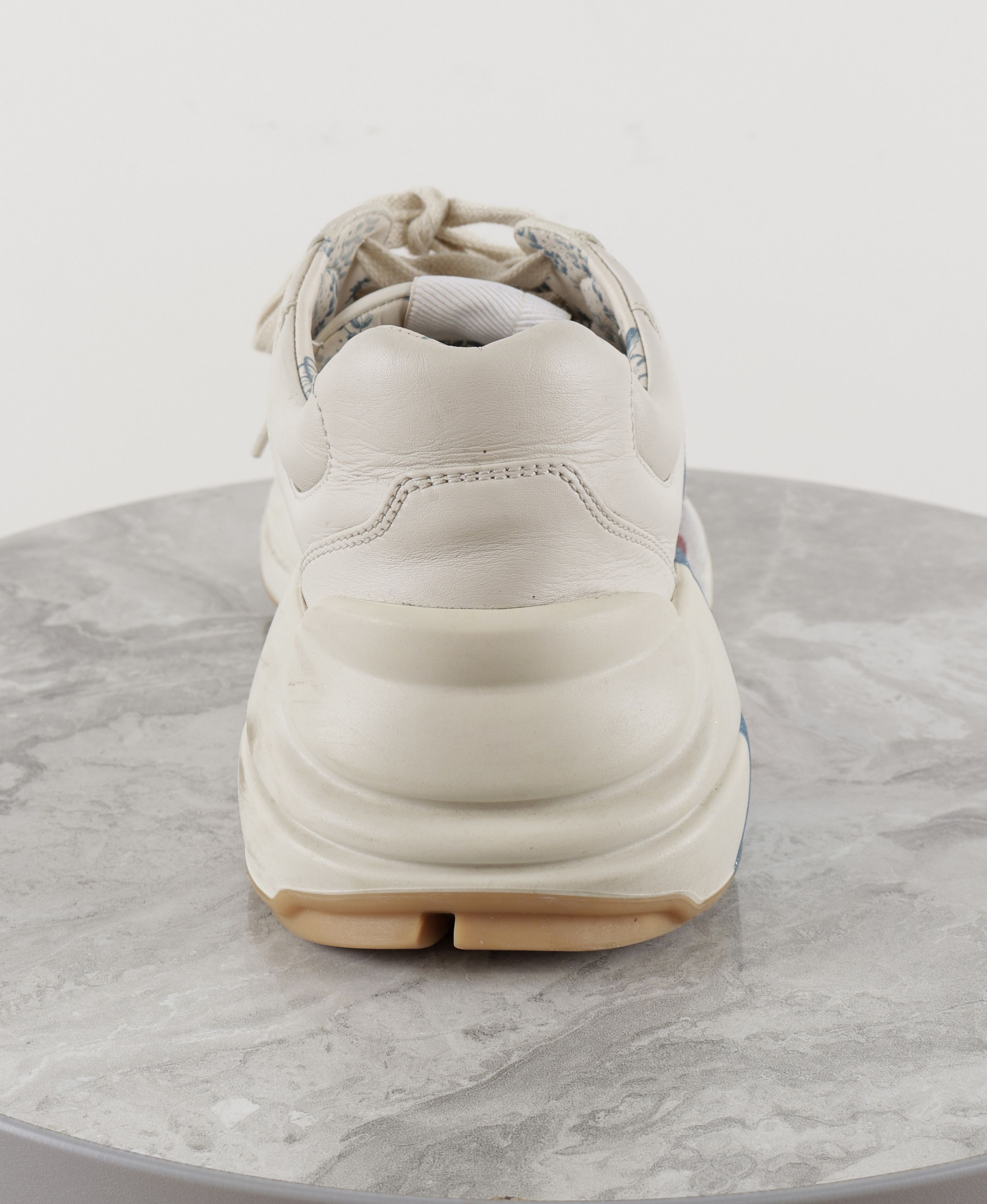 Gucci Gucci Rhyton Leather Ivory Sneakers Size US 9.5 / IT 39.5 - 13 Thumbnail