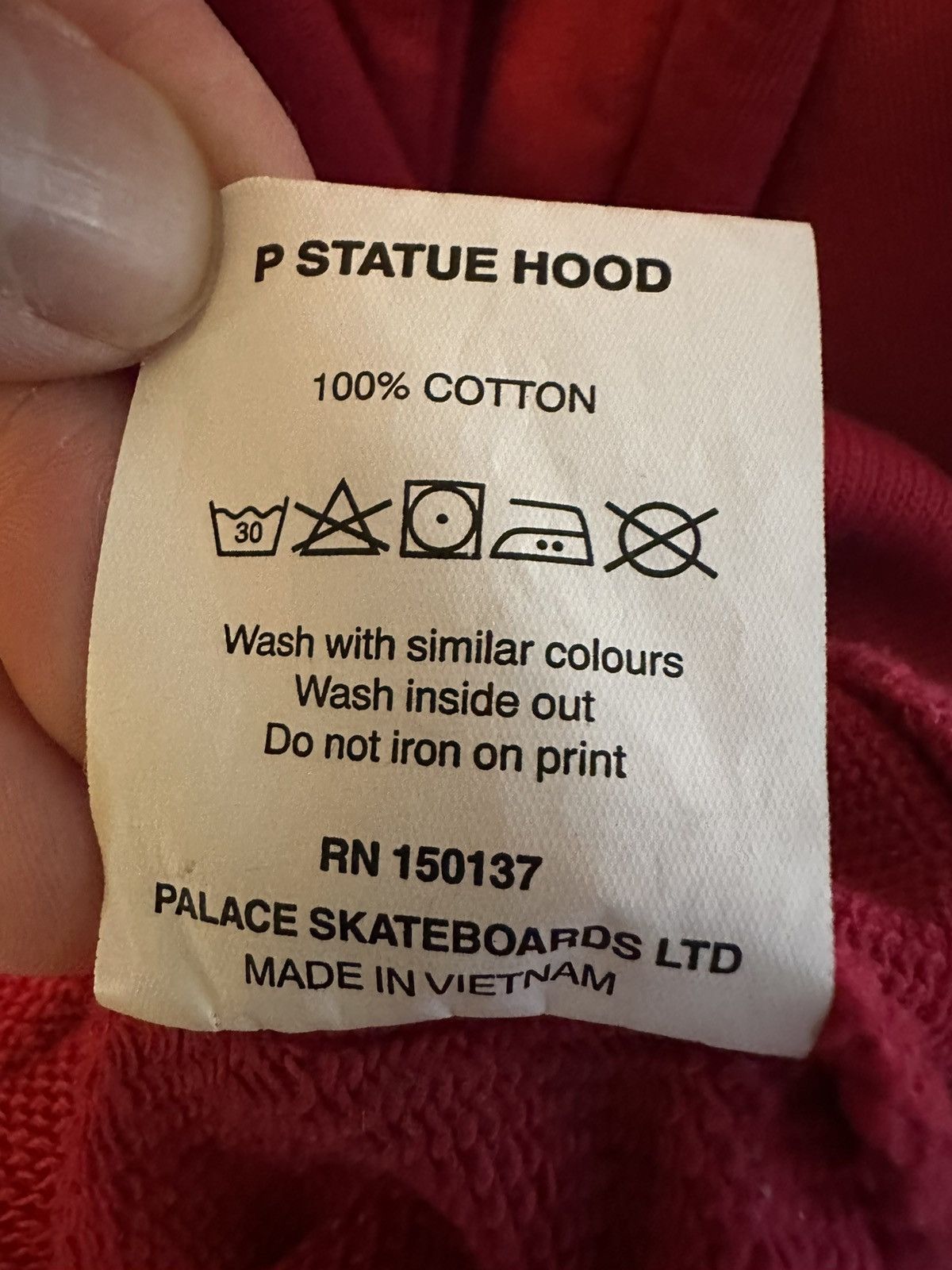 Palace Palace P statue hood Size US S / EU 44-46 / 1 - 5 Thumbnail