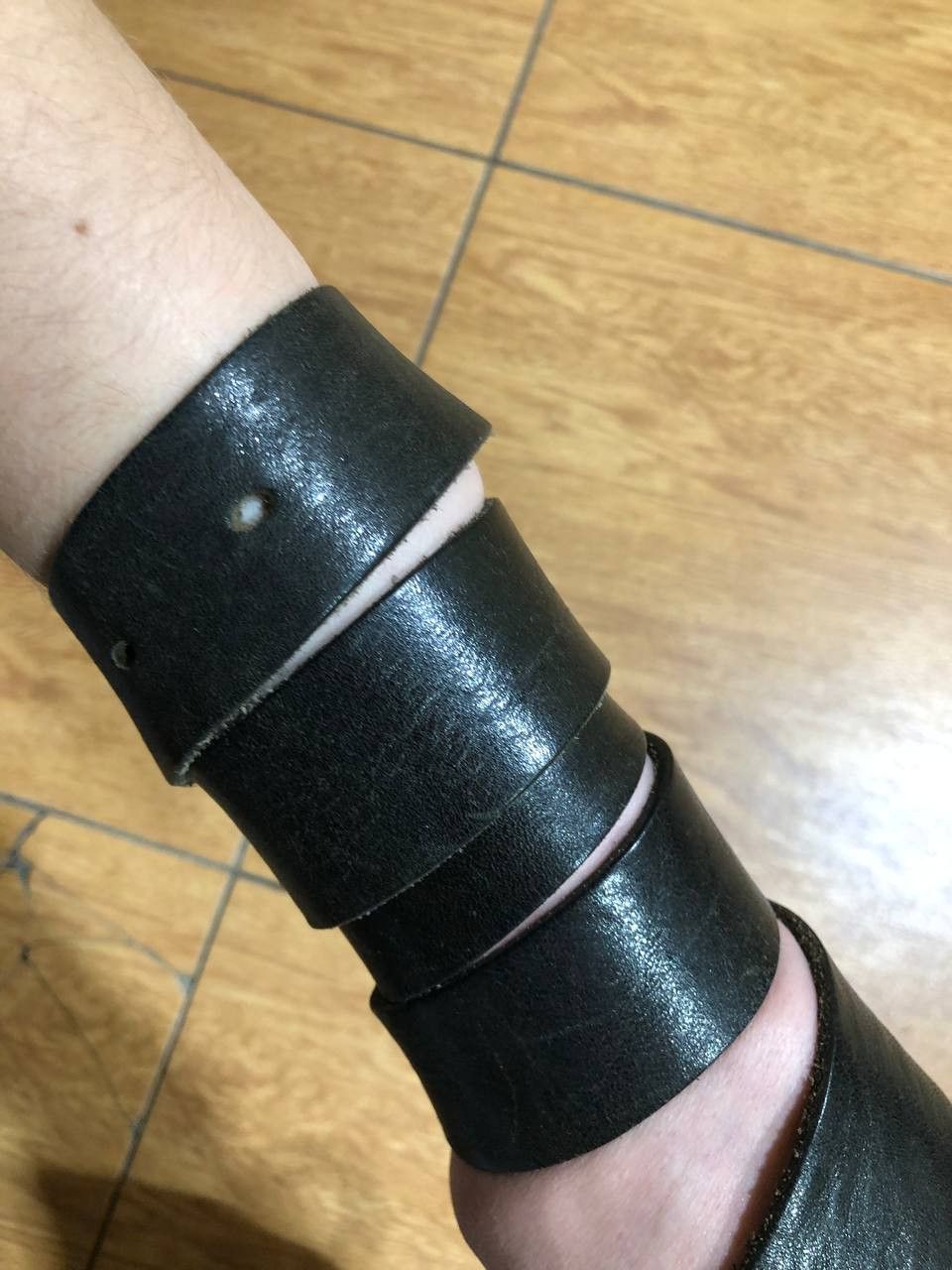 Diesel Vinta Belt Diesel 80s Made in Italy Cow leather Size ONE SIZE - 9 Thumbnail