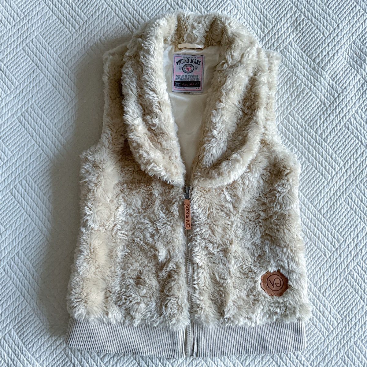 If Six Was Nine Vintage 2000s faux fur indie sleaze vest ifsixwasnine style Size XXS / US 00 / IT 34 - 1 Thumbnail
