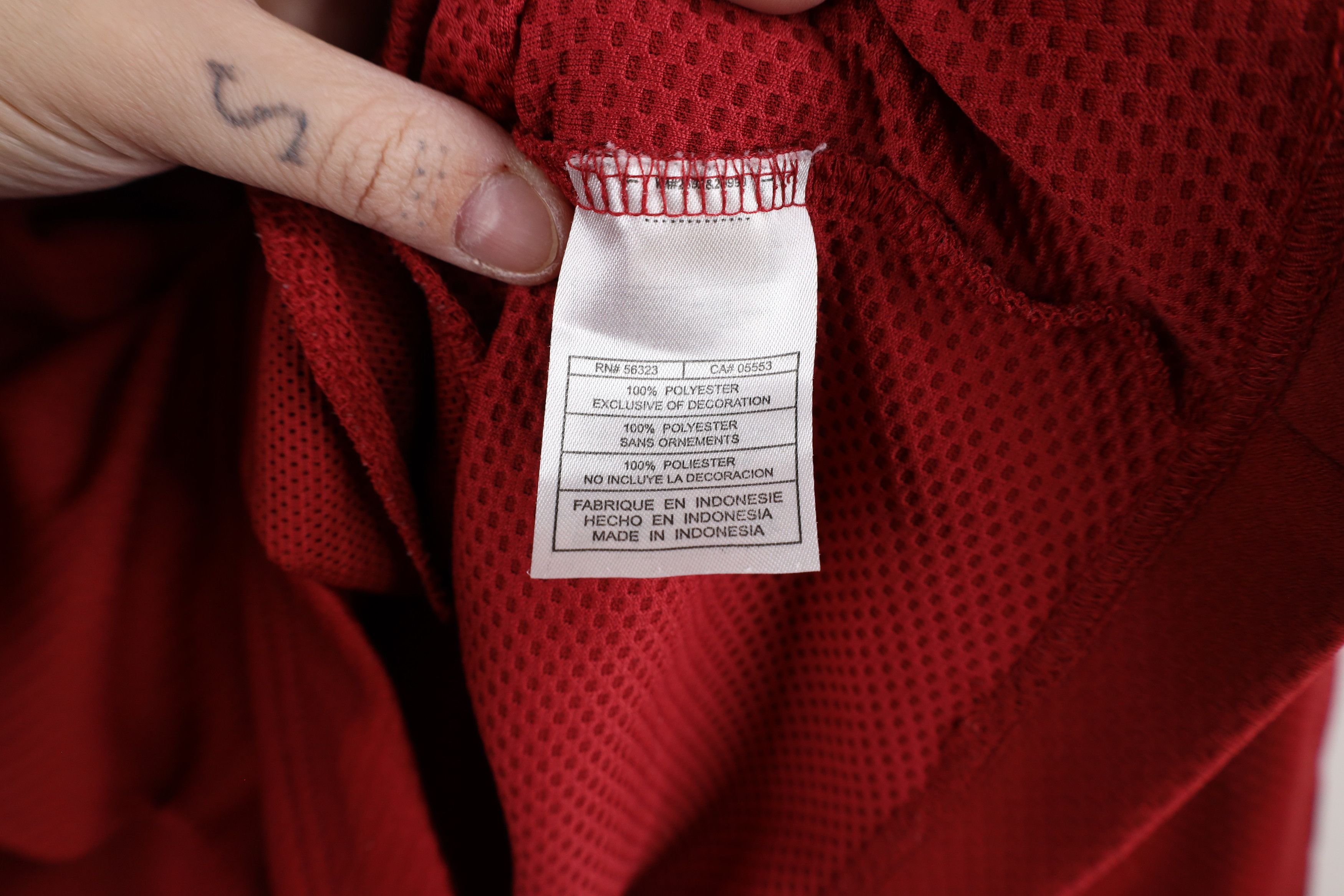 Nike × Vintage Vintage Nike University of Alabama Half Zip Pullover Jacket Size US S / EU 44-46 / 1 - 11 Thumbnail