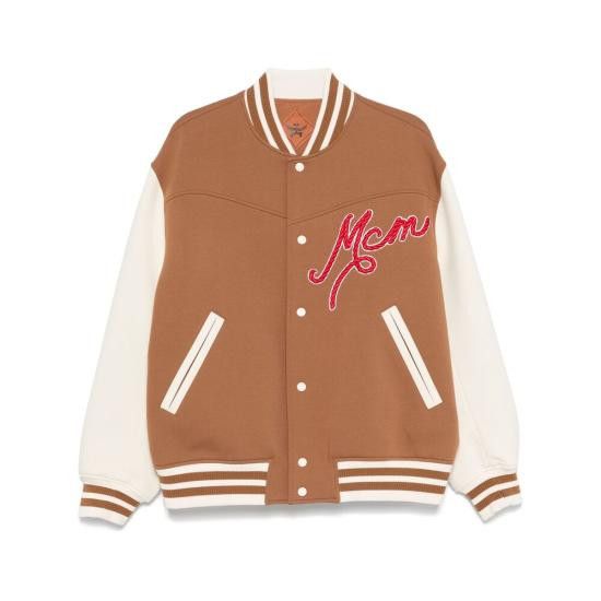 MCM Men Bomber Jackets MHJFSMM03 CO BROWN