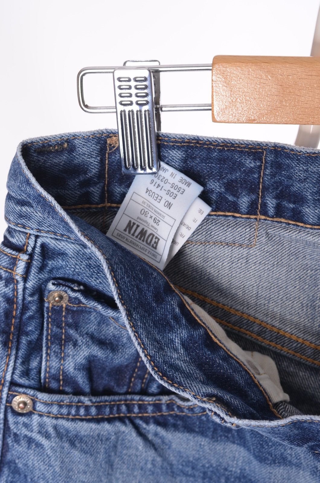 Edwin Edwin Japan Rainbow Selvedge Denim Jeans E505 Size US 29 - 6 Thumbnail