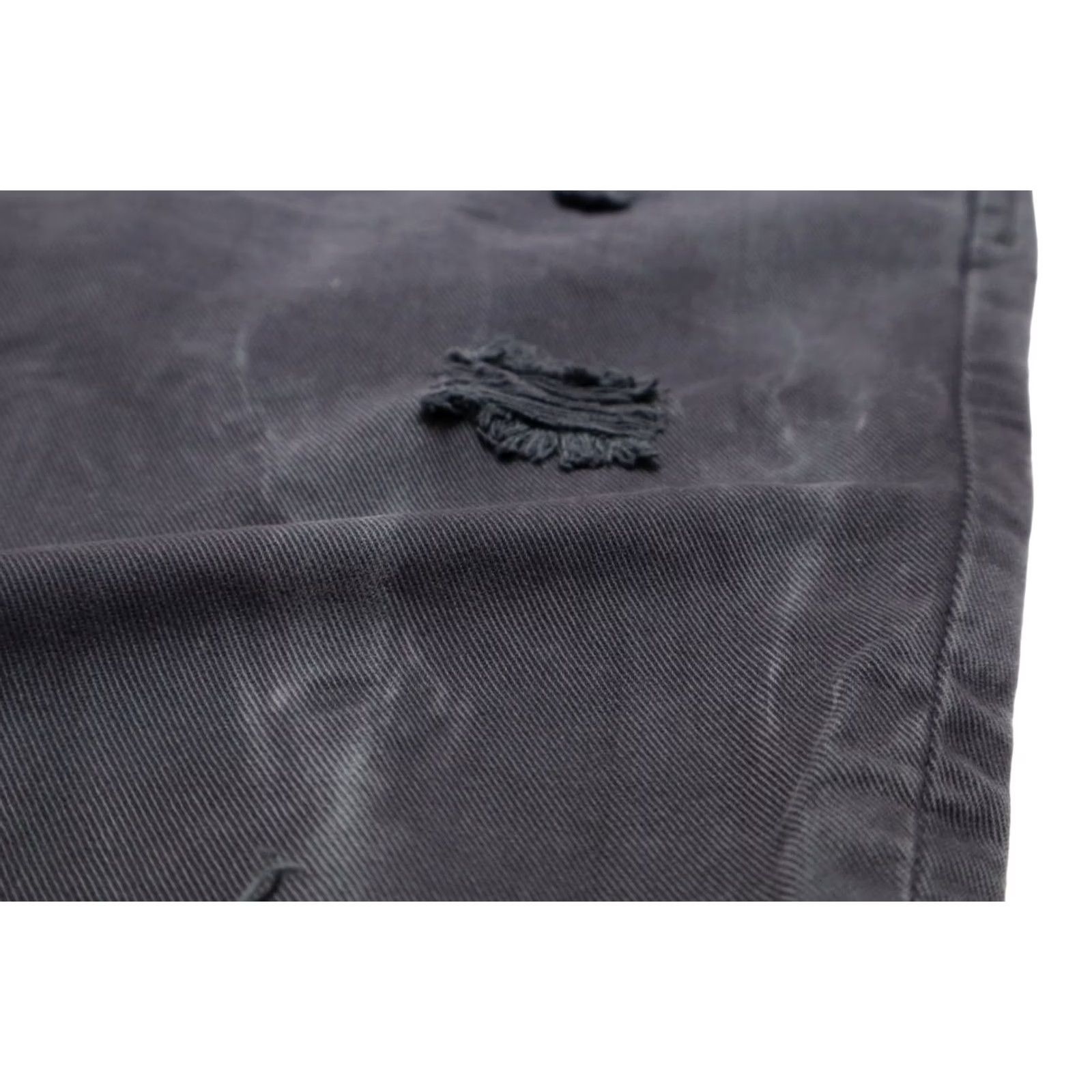 Scotch & Soda SCOTCH & SODA Shorts Men W30 Black Denim Ripped Distressed Denim Shorts Casual Cotton Scarf? Size US 30 / EU 46 - 5 Thumbnail