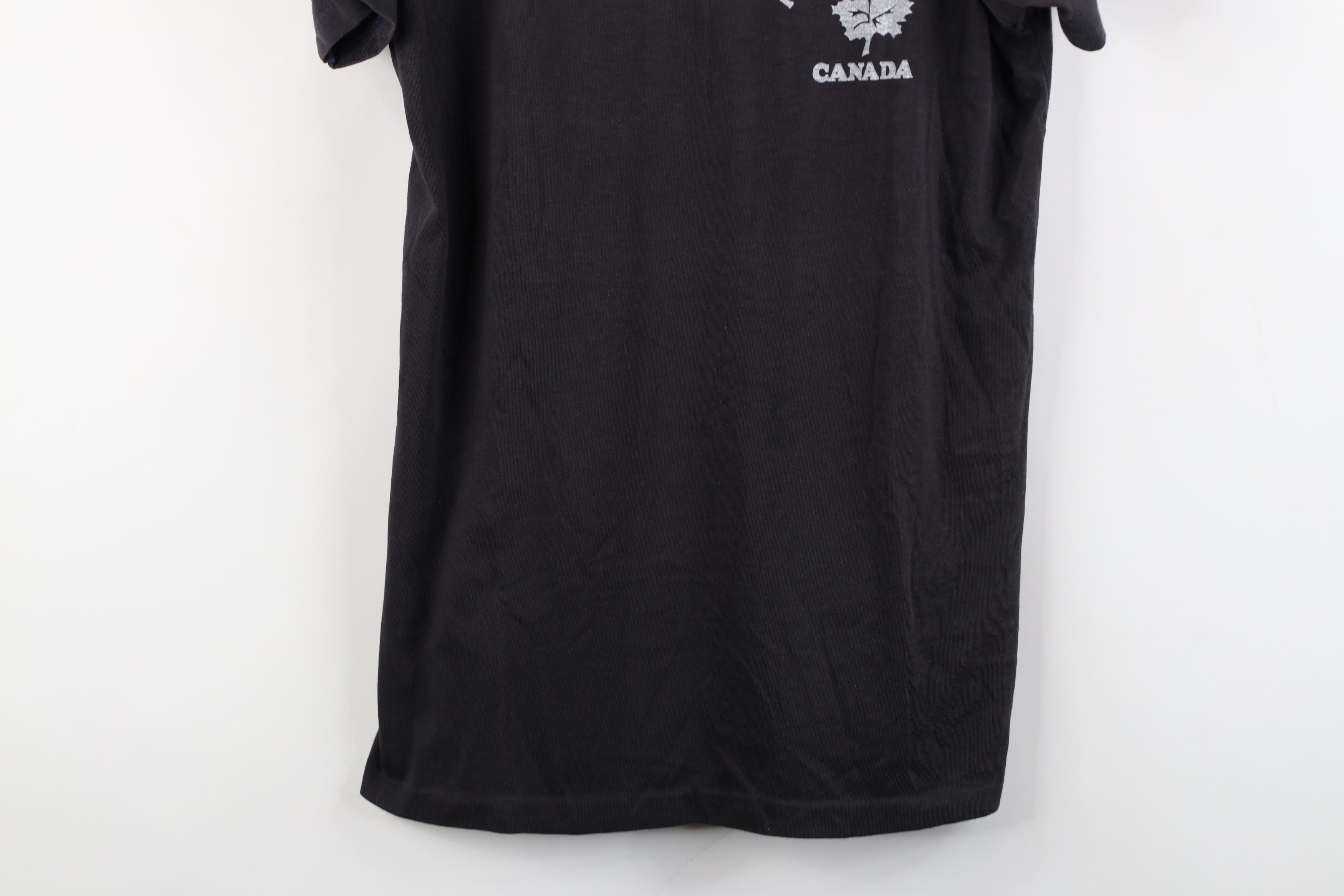 Vintage Vintage 70s Streetwear Niagara Falls Canada Ringer T-Shirt Size L / US 10 / IT 46 - 3 Thumbnail