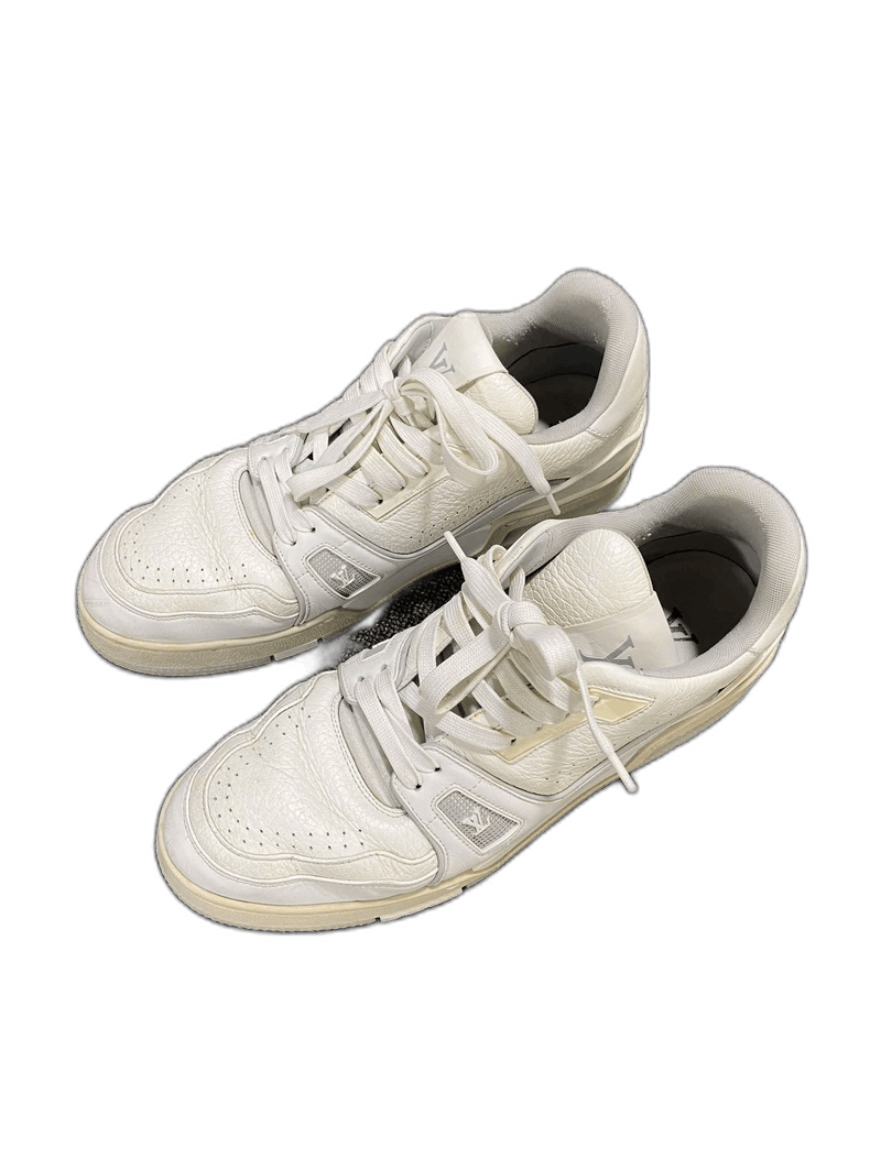 Louis Vuitton White LV Louis Vuitton Trainer Sneakers-yf Size US 9 / EU 42 - 1 Thumbnail