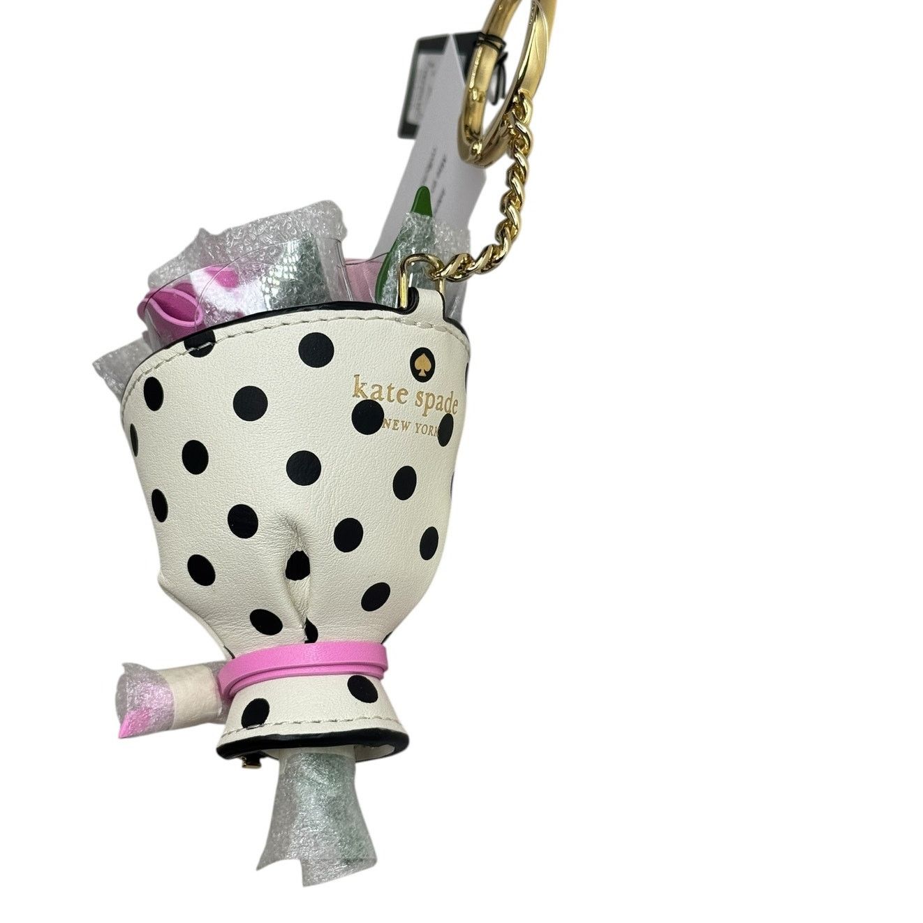 Kate Spade Kate Spade Flora Flower Bouquet Bag Charm New Keychain Size ONE SIZE - 3 Thumbnail