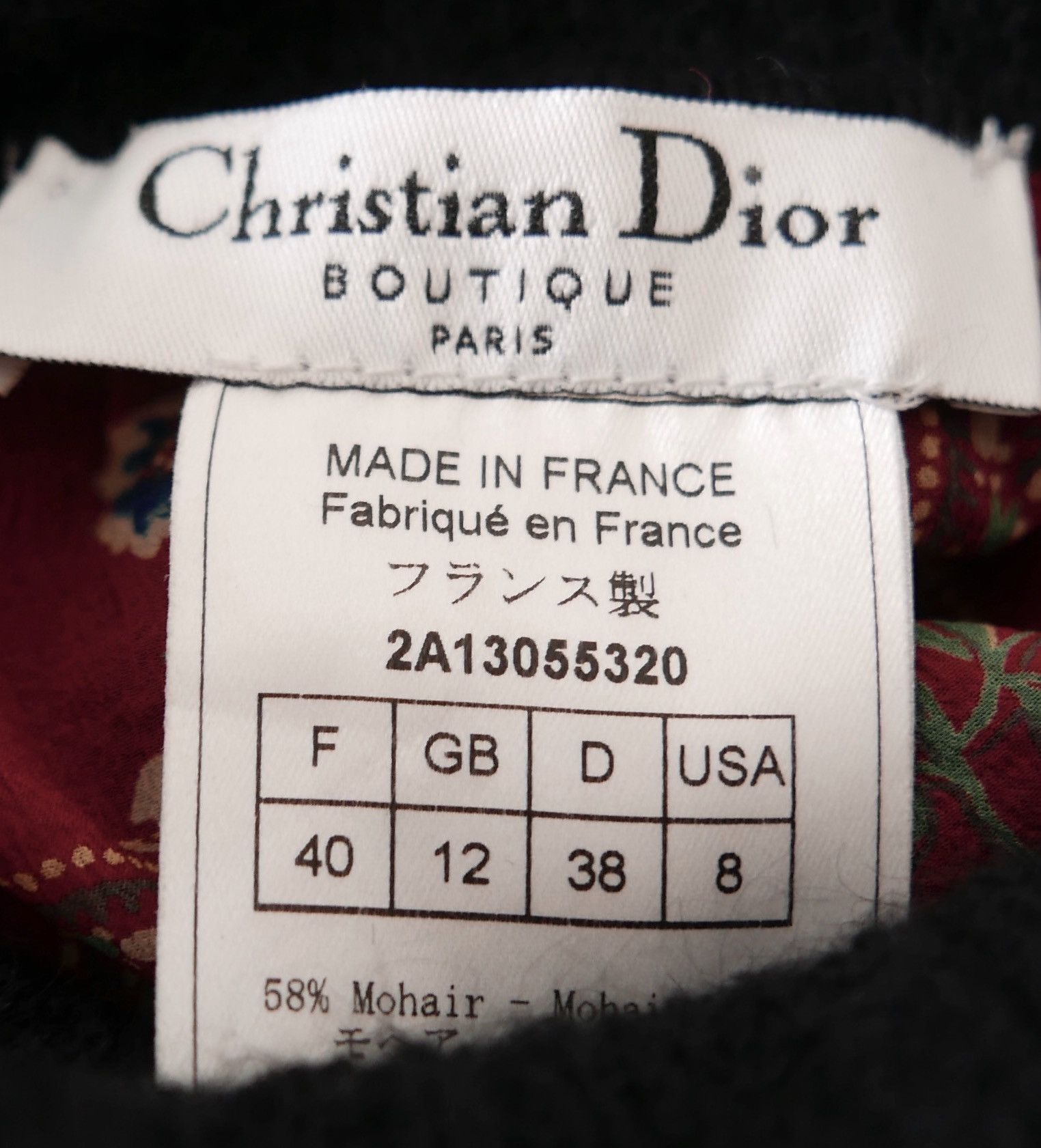 Dior Christian Dior John Galliano Fall 2002 Silk/Knit Blouse Top Size M / US 6-8 / IT 42-44 - 10 Thumbnail