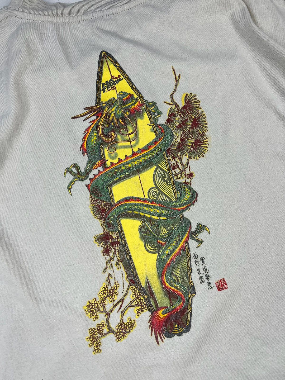 No Fear Vintage 90s No Fear Tshirt dragon jnco style Size US M / EU 48-50 / 2 - 10 Thumbnail