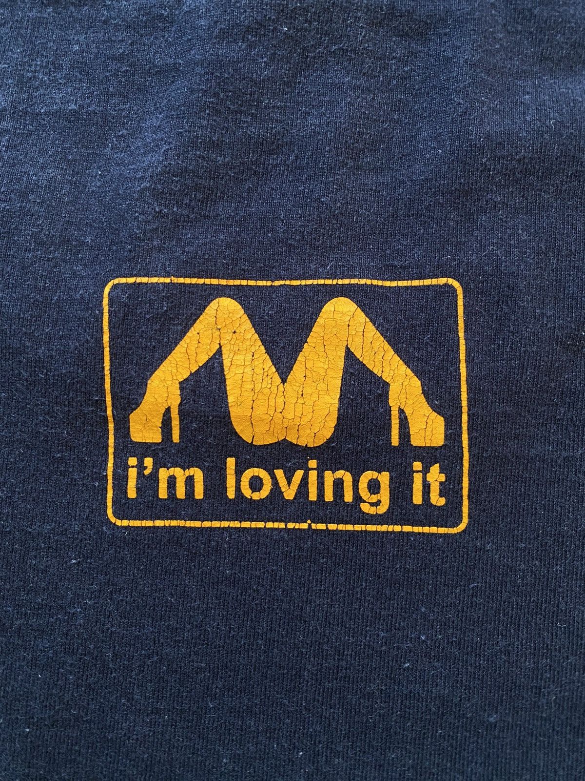 Vintage Vintage 00s Y2K Humor I’m loving it Tees T Shirt Retro Size US L / EU 52-54 / 3 - 10 Thumbnail
