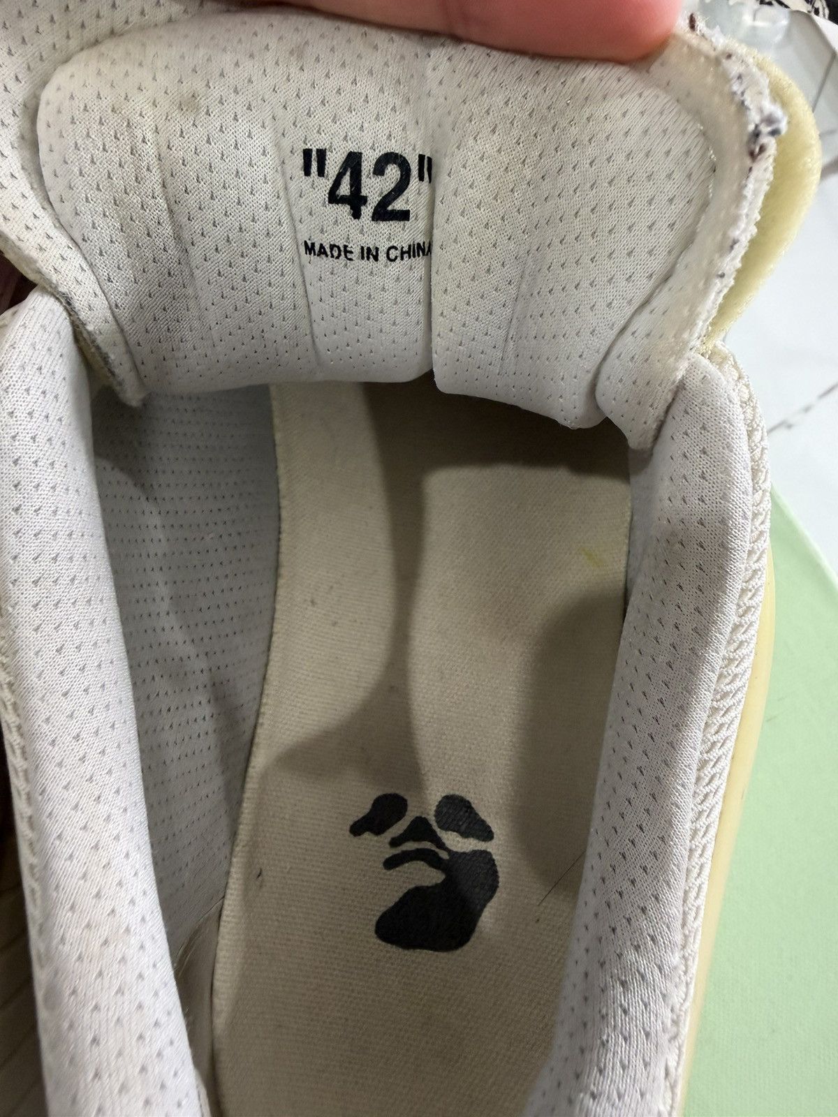 Off-White Off-White Odsy-1000 White Size US 9 / EU 42 - 6 Thumbnail