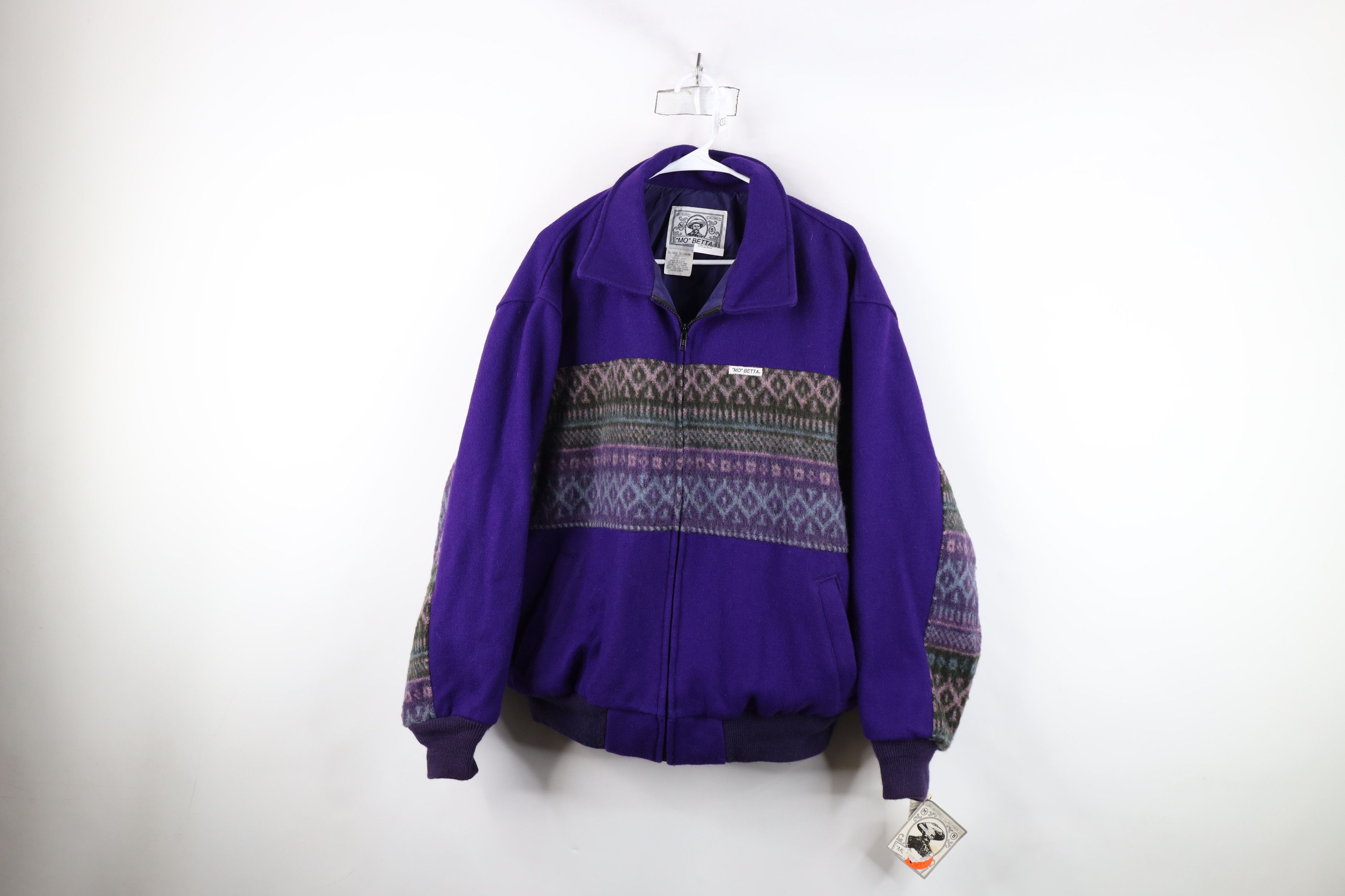 Vintage Deadstock Vintage 90s Streetwear Western Bomber Jacket USA Size US XL / EU 56 / 4 - 1 Thumbnail