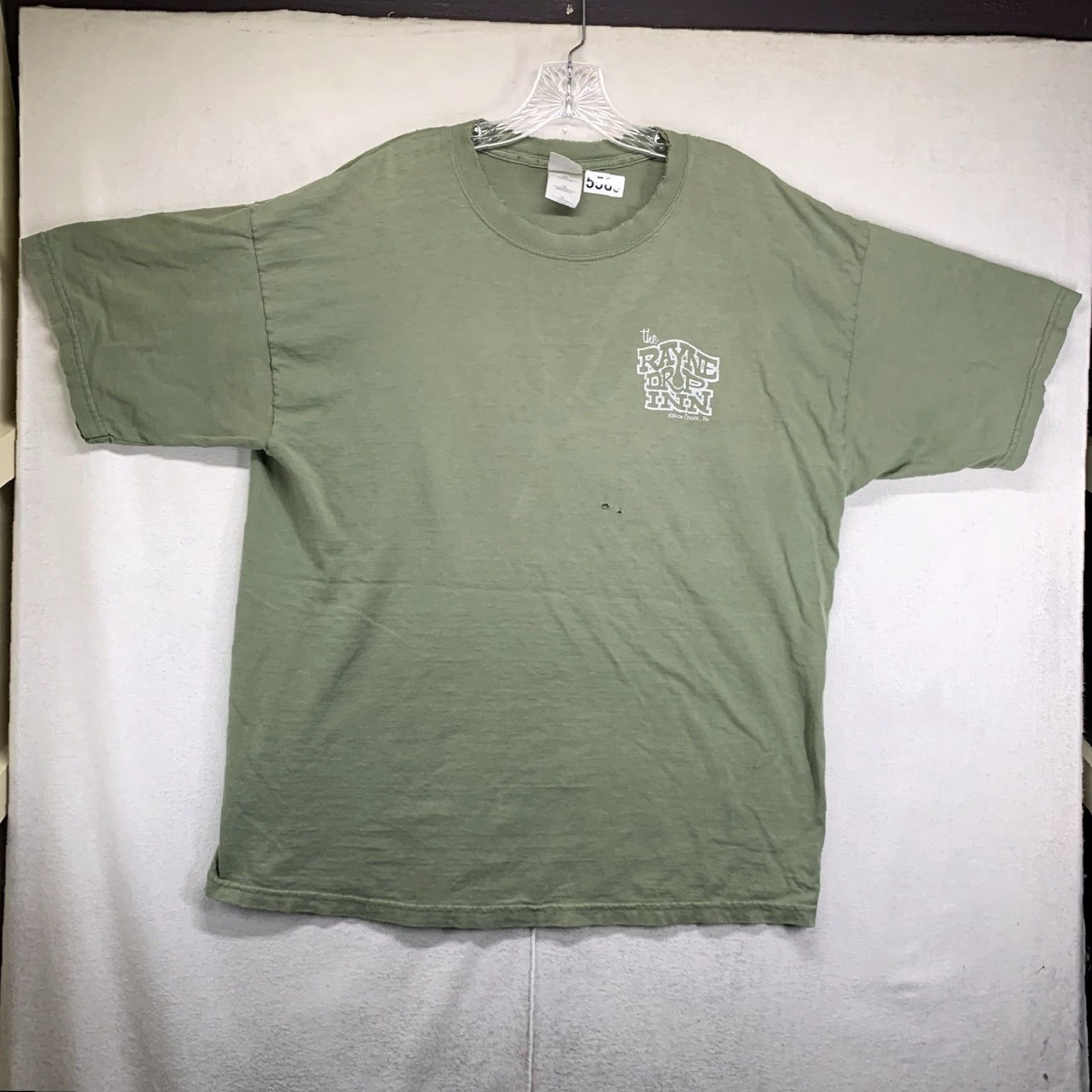 Gildan VINTAGE Gildan T-Shirt Unisex Adults Large Buffalo Wings 90s Y2K Graphic Print Green Size US L / EU 52-54 / 3 - 3 Thumbnail