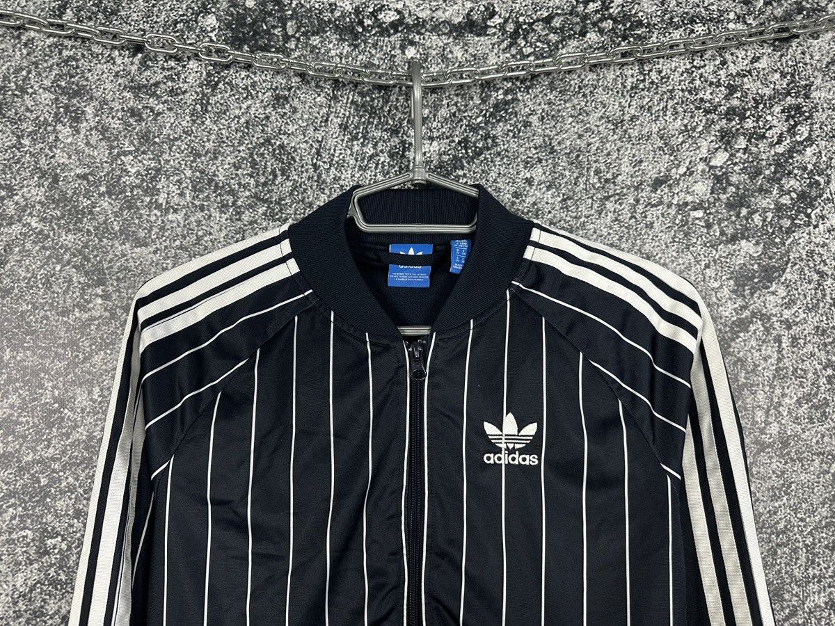 Adidas Adidas Firebird Striped Track Bomber Jacket Big Trefoil Logo Size XS / US 0-2 / IT 36-38 - 3 Thumbnail