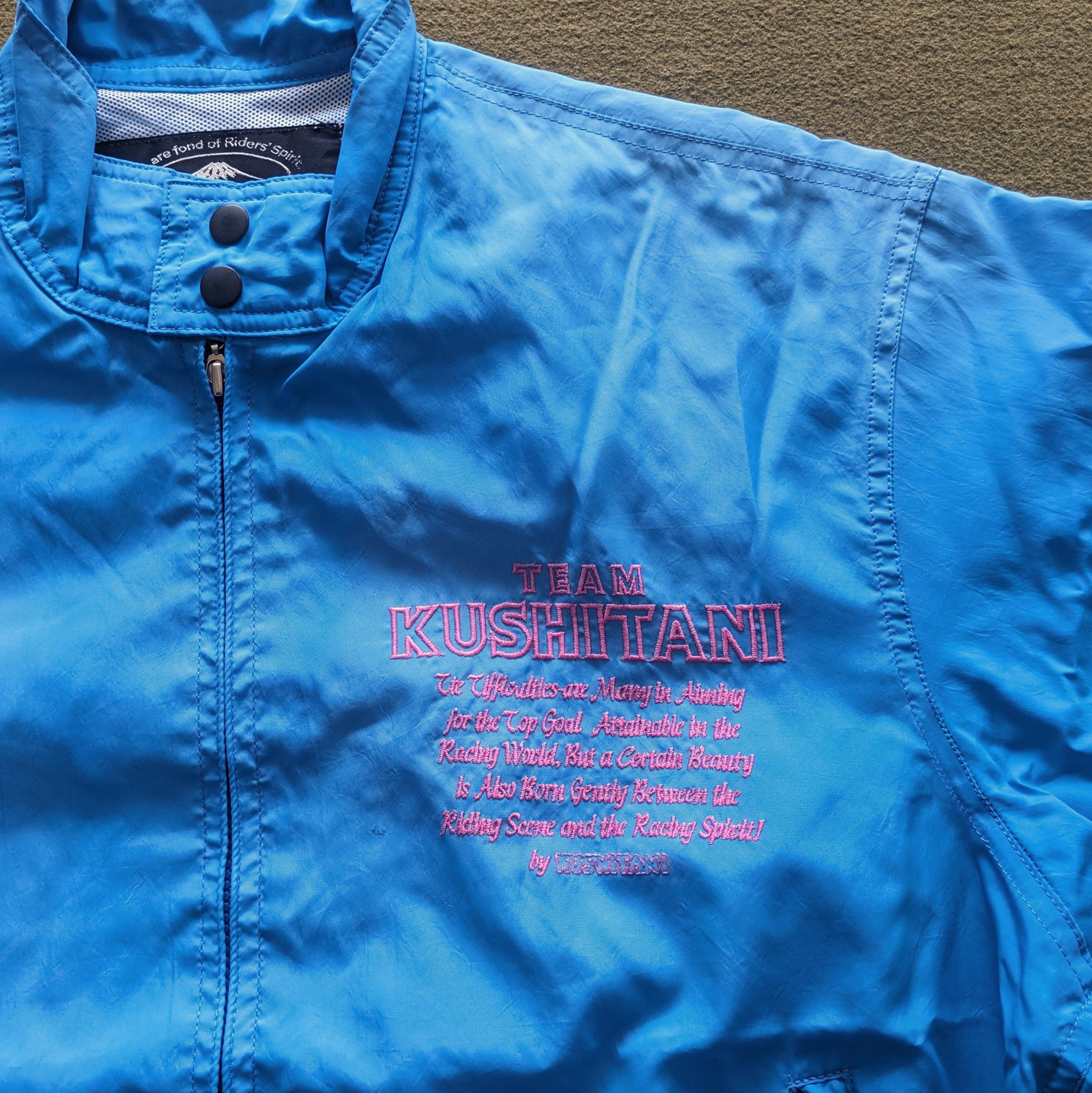 Other Vintage TEAM KUSHITANI Motorsports Racing Jacket Size US L / EU 52-54 / 3 - 2 Thumbnail