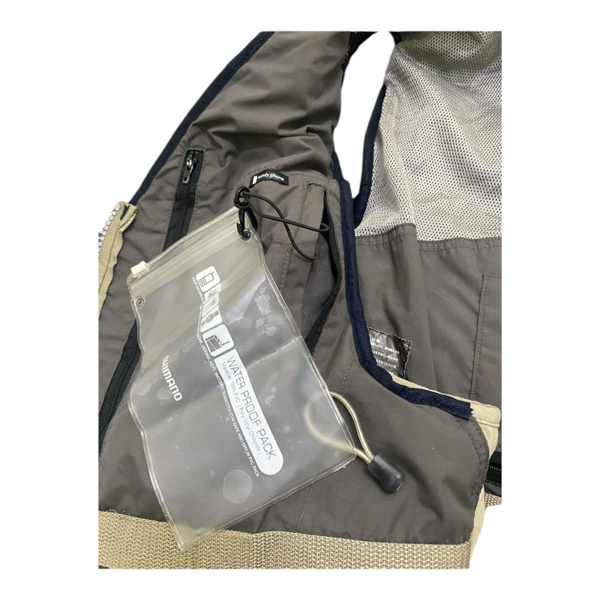 Goretex × Japanese Brand Nexus Shimano Tactical Utility Multi Pocket Vest Fishing Size US XL / EU 56 / 4 - 10 Thumbnail
