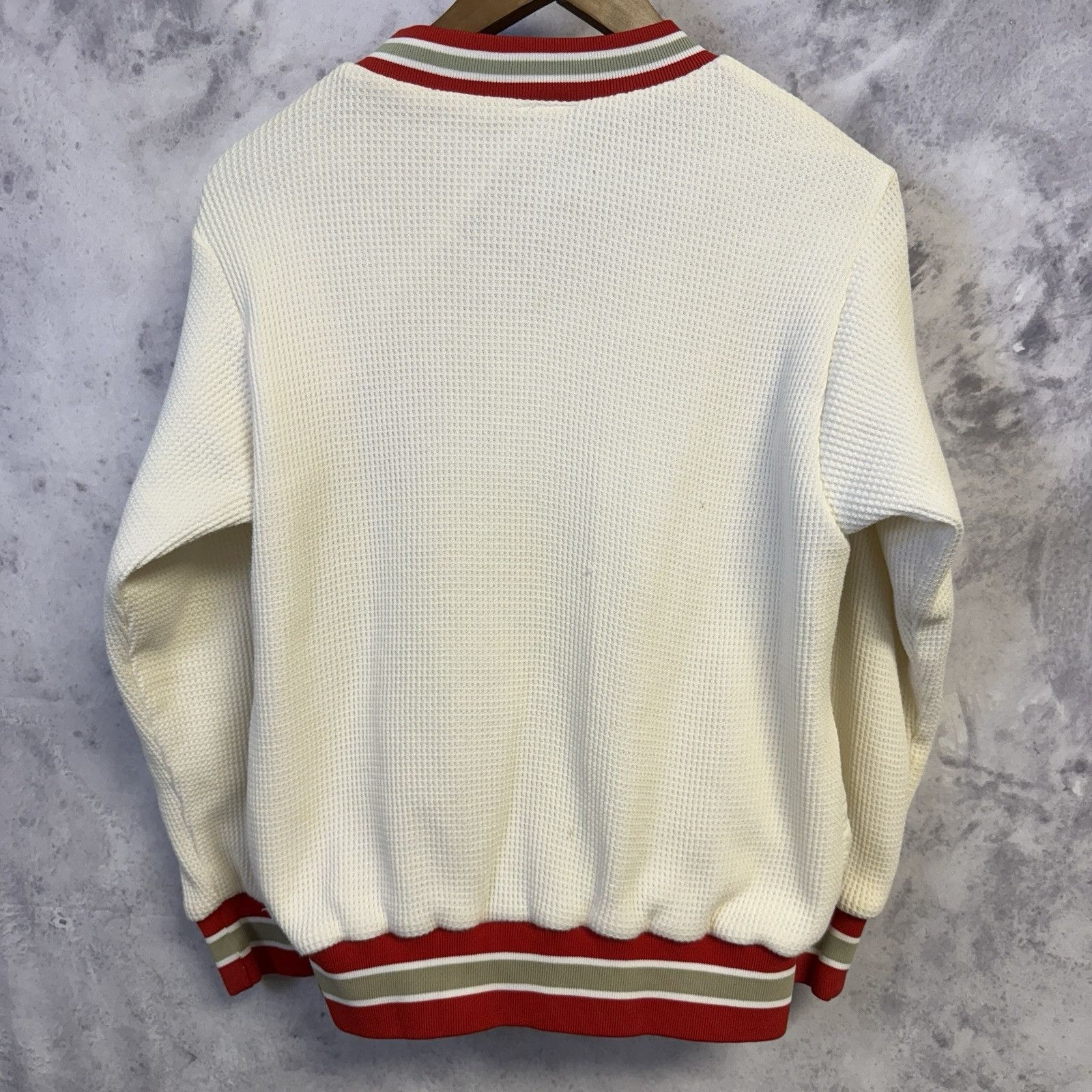 Russell Athletic Vintage 80s San Francisco 49ers Sweatshirt Mens Medium White Size US M / EU 48-50 / 2 - 2 Thumbnail