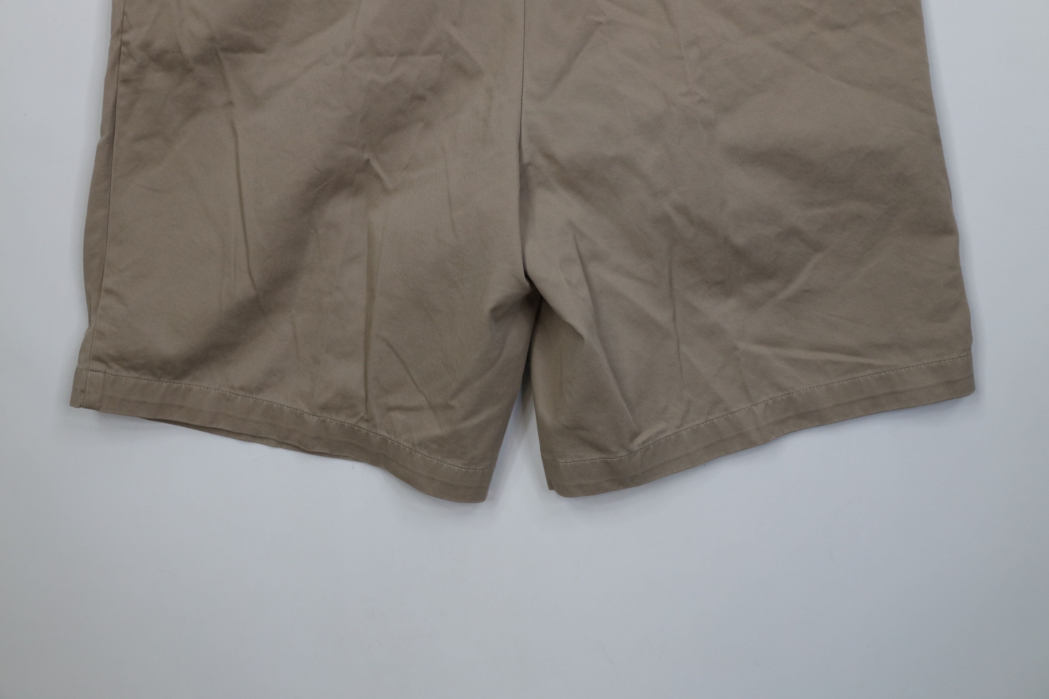 Polo Ralph Lauren Vintage 90s Ralph Lauren Above Knee Chino Shorts Beige Size US 36 / EU 52 - 13 Thumbnail