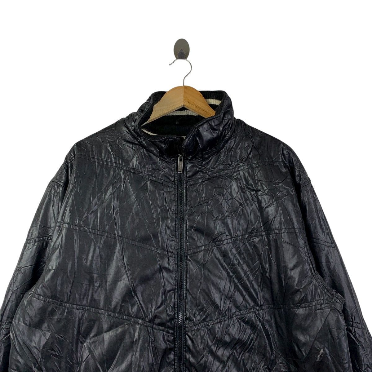 Converse Vintage Converse Quilted Bomber Jacket Black Size US XXL / EU 58 / 5 - 2 Thumbnail