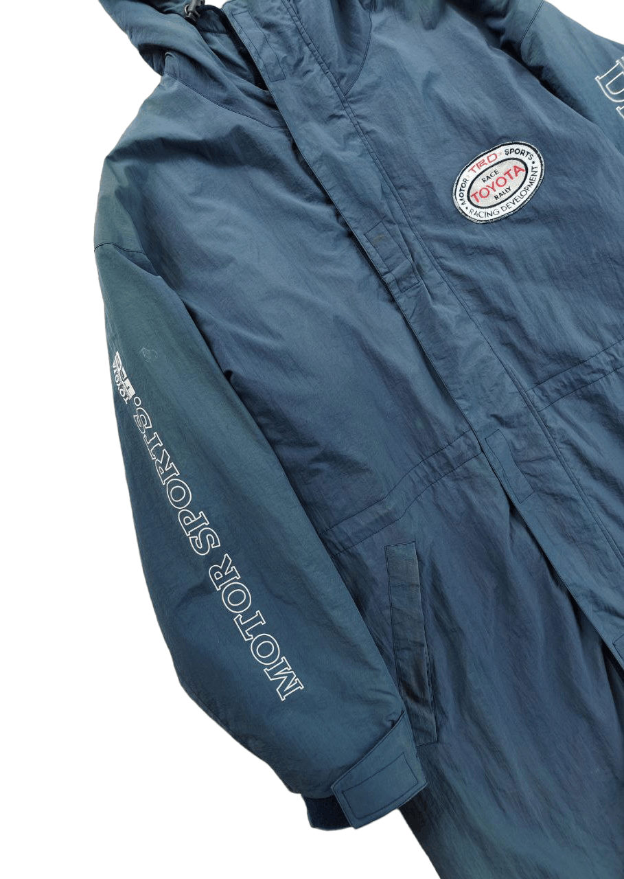 Other TRD Toyota Faded Fleece Jacket Size US XL / EU 56 / 4 - 8 Thumbnail