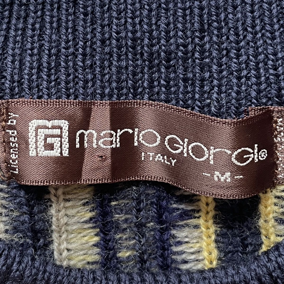 Japanese Brand × Vintage Vintage Japanese Brand Mario Giorgi Knitwear 1990s Size US M / EU 48-50 / 2 - 9 Thumbnail