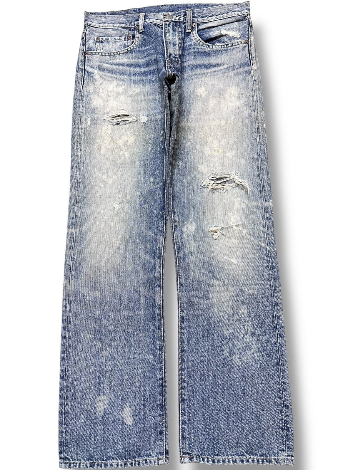 Hysteric Glamour Vintage RNA.Inc Faded Grunge Distressed Denim Size US 30 / EU 46 - 1 Thumbnail