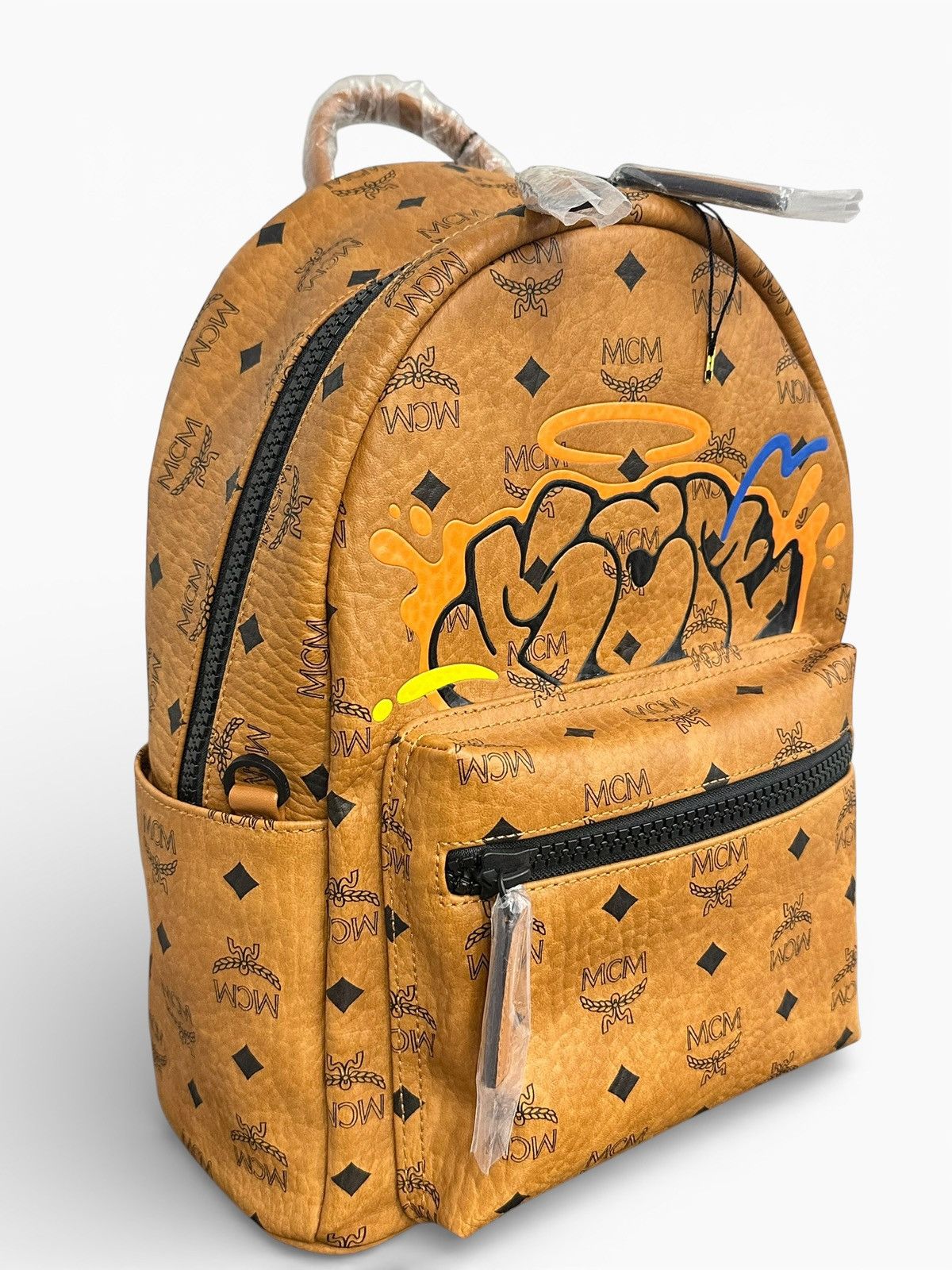 MCM MCM X SAMBYPEN STARK BACKPACK GRAFFITI EDITION Size ONE SIZE - 2 Thumbnail