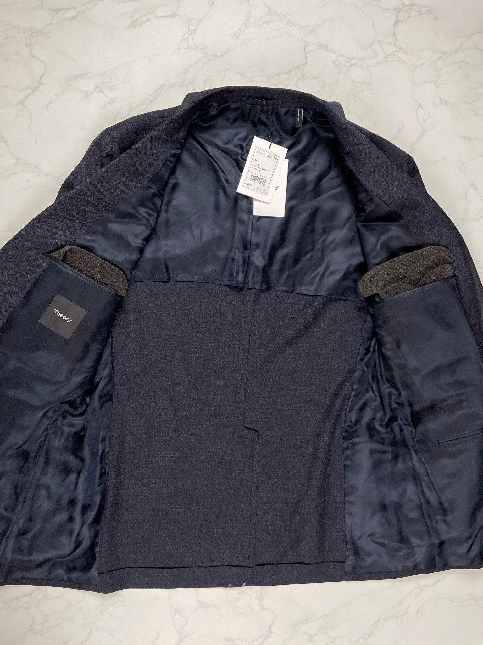 Theory 🔥70% OFF🔥 [SALE] Theory Gansevoort Eclipse Blazer Suit Size 42R - 12 Thumbnail