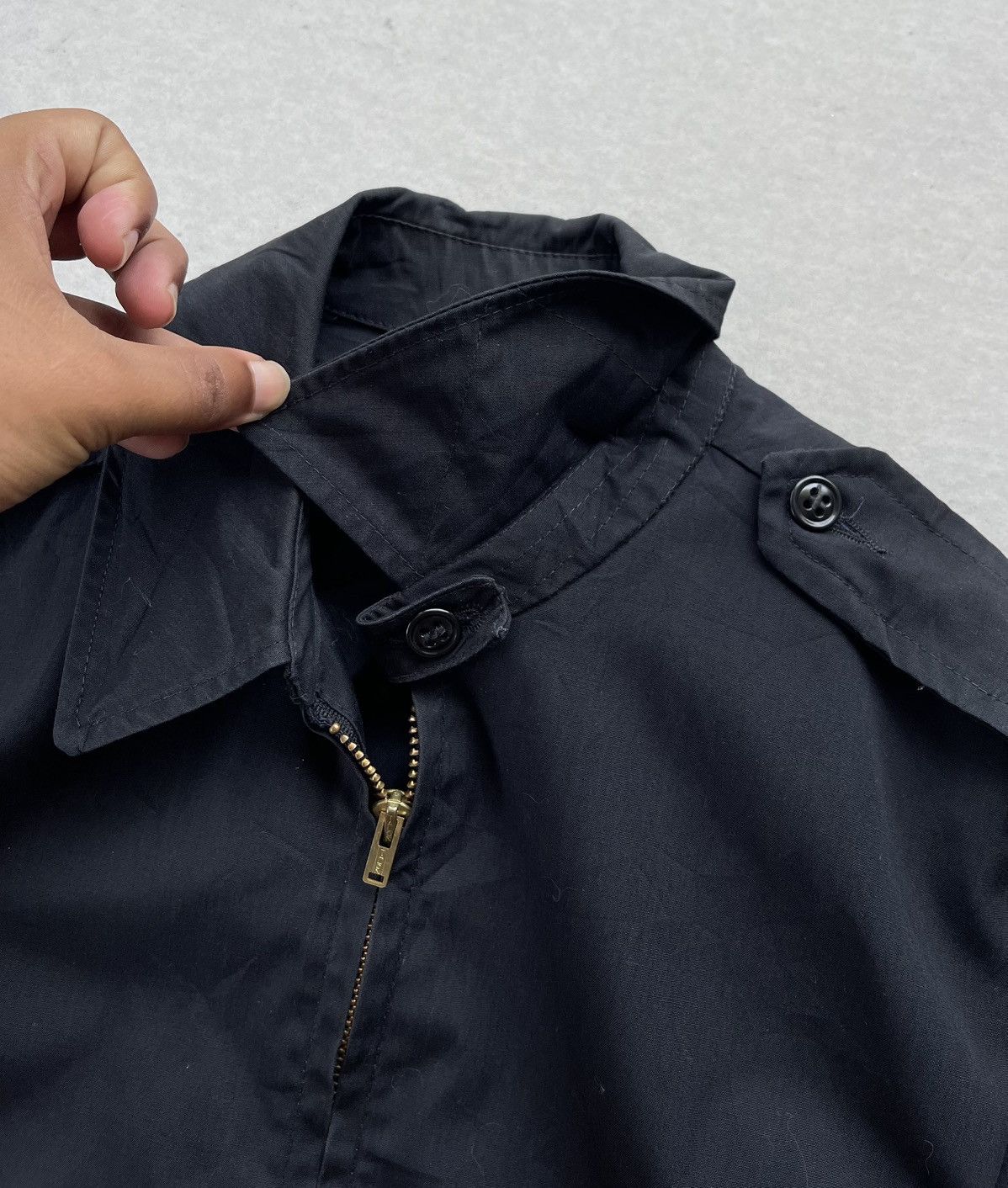 Naval Clothing Factory 🔥VINTAGE 1970'S U.S NAVY MAN'S BOMBER JACKET Size US S / EU 44-46 / 1 - 6 Thumbnail