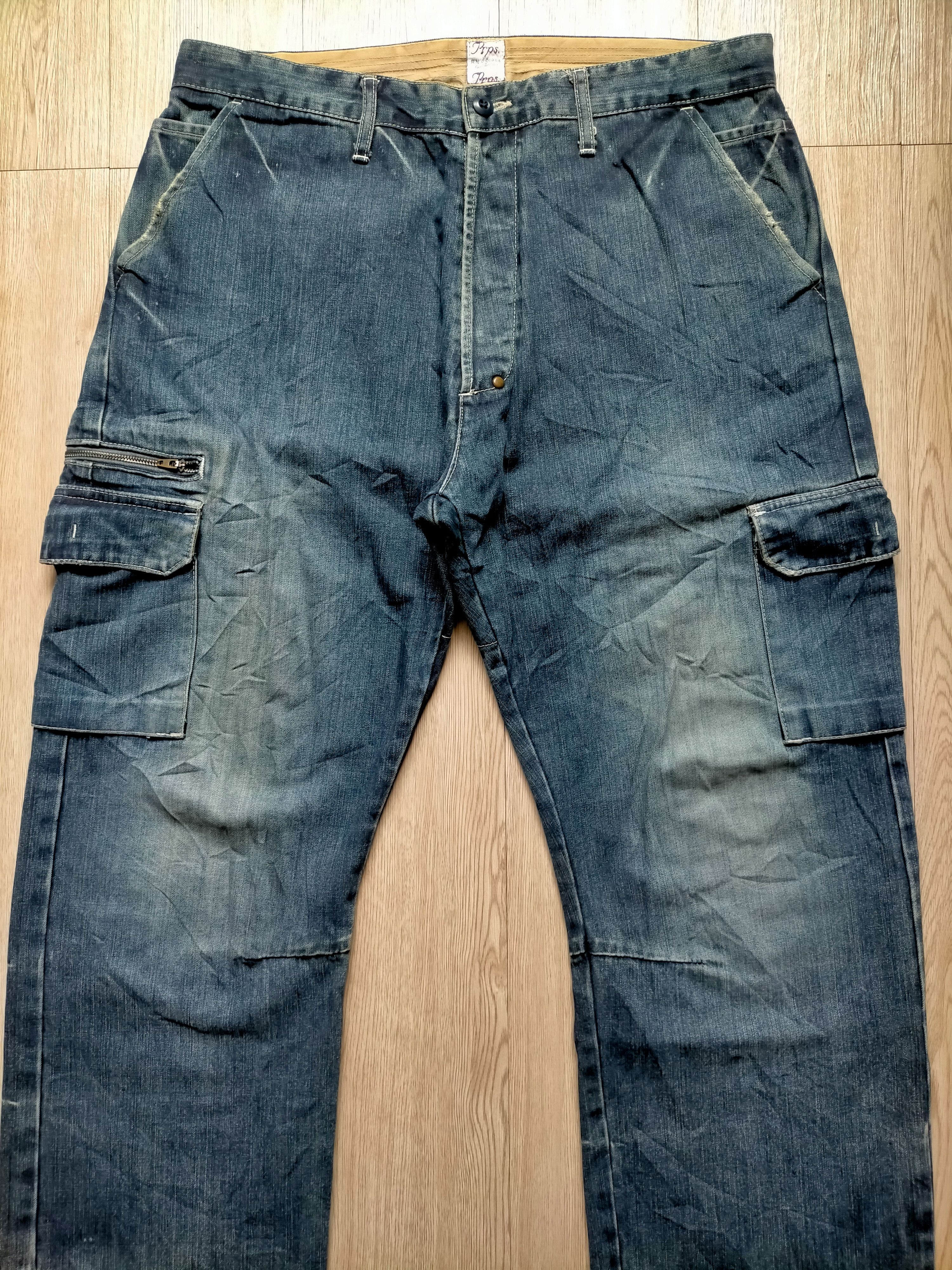Prps Prps Made in japan Cargo Denim Pants Size US 36 / EU 52 - 4 Thumbnail
