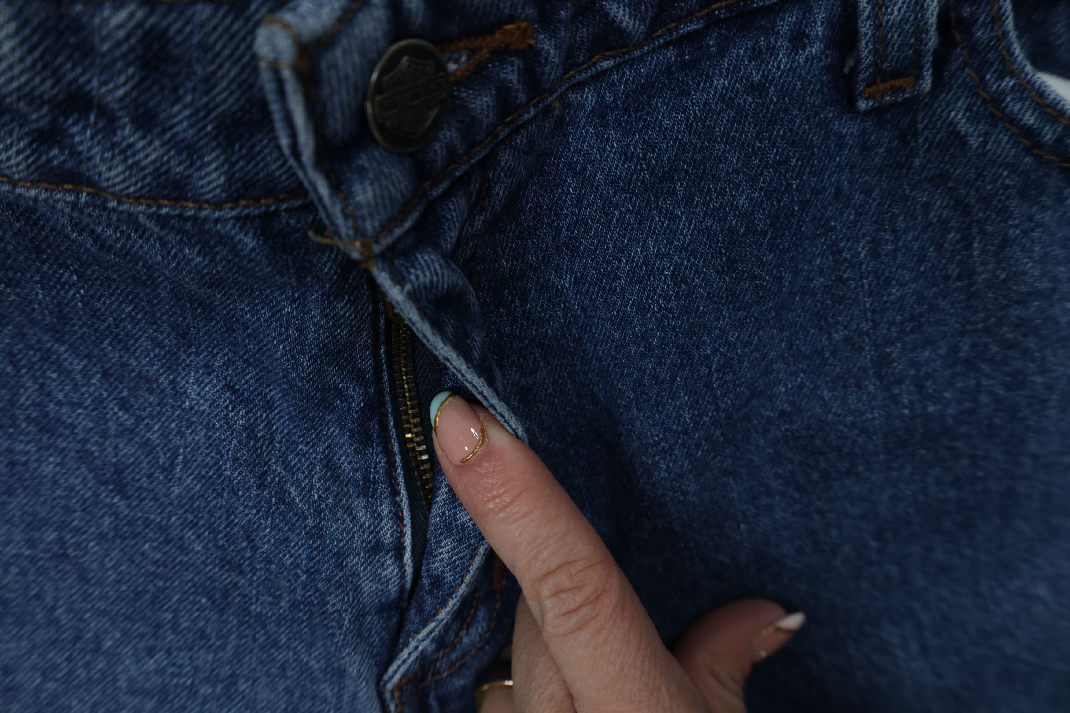 Harley Davidson Vintage Y2K Harley Davidson Flared Wide Leg Denim Jeans Blue Size 32" / US 10 / IT 46 - 8 Thumbnail