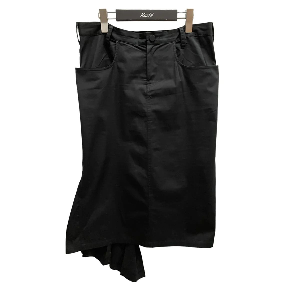 YOHJI YAMAMOTO Pleated skirt with switching