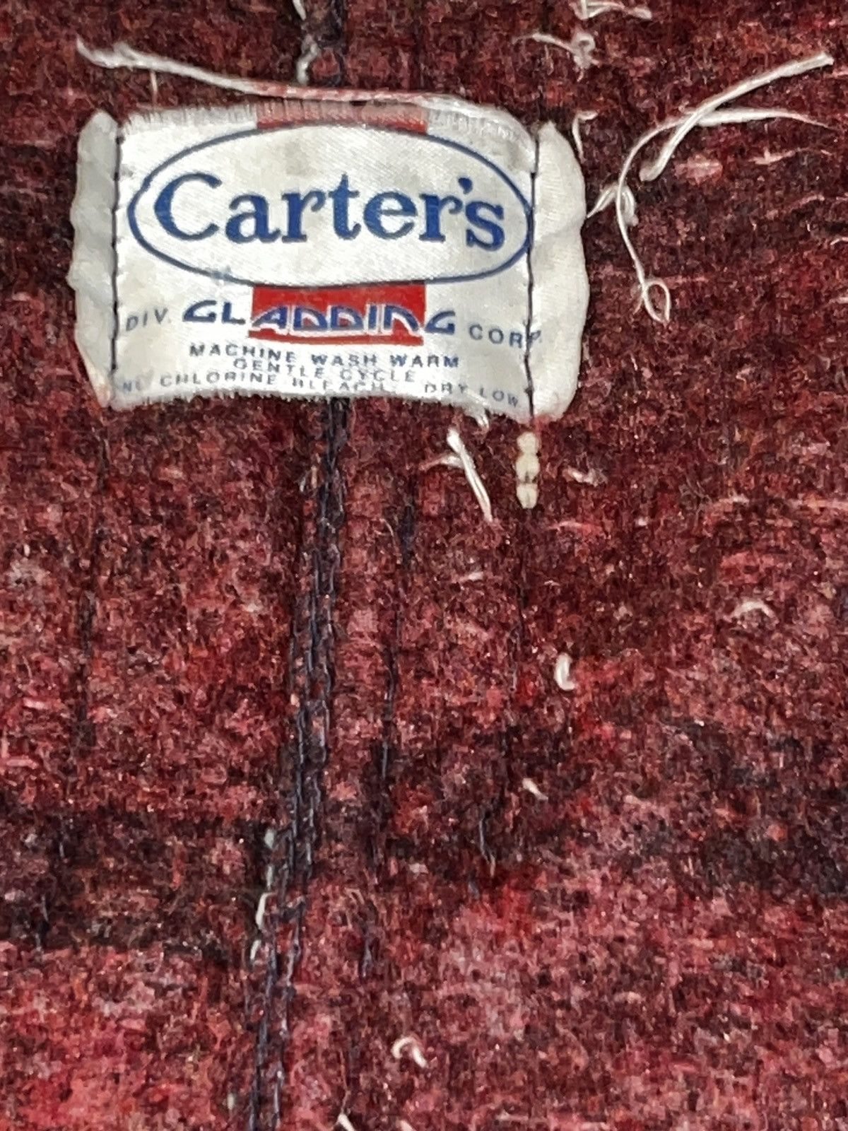Other 60s Carters Selvedge Denim Distressed Chore Coat Size US XL / EU 56 / 4 - 5 Thumbnail