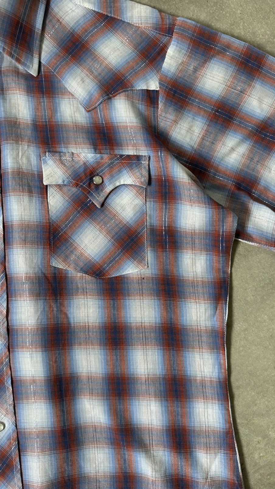 Champion VINTAGE CHAMPION WESTERN CHECKERED PEARL SNAP SHIRT Size US M / EU 48-50 / 2 - 3 Thumbnail
