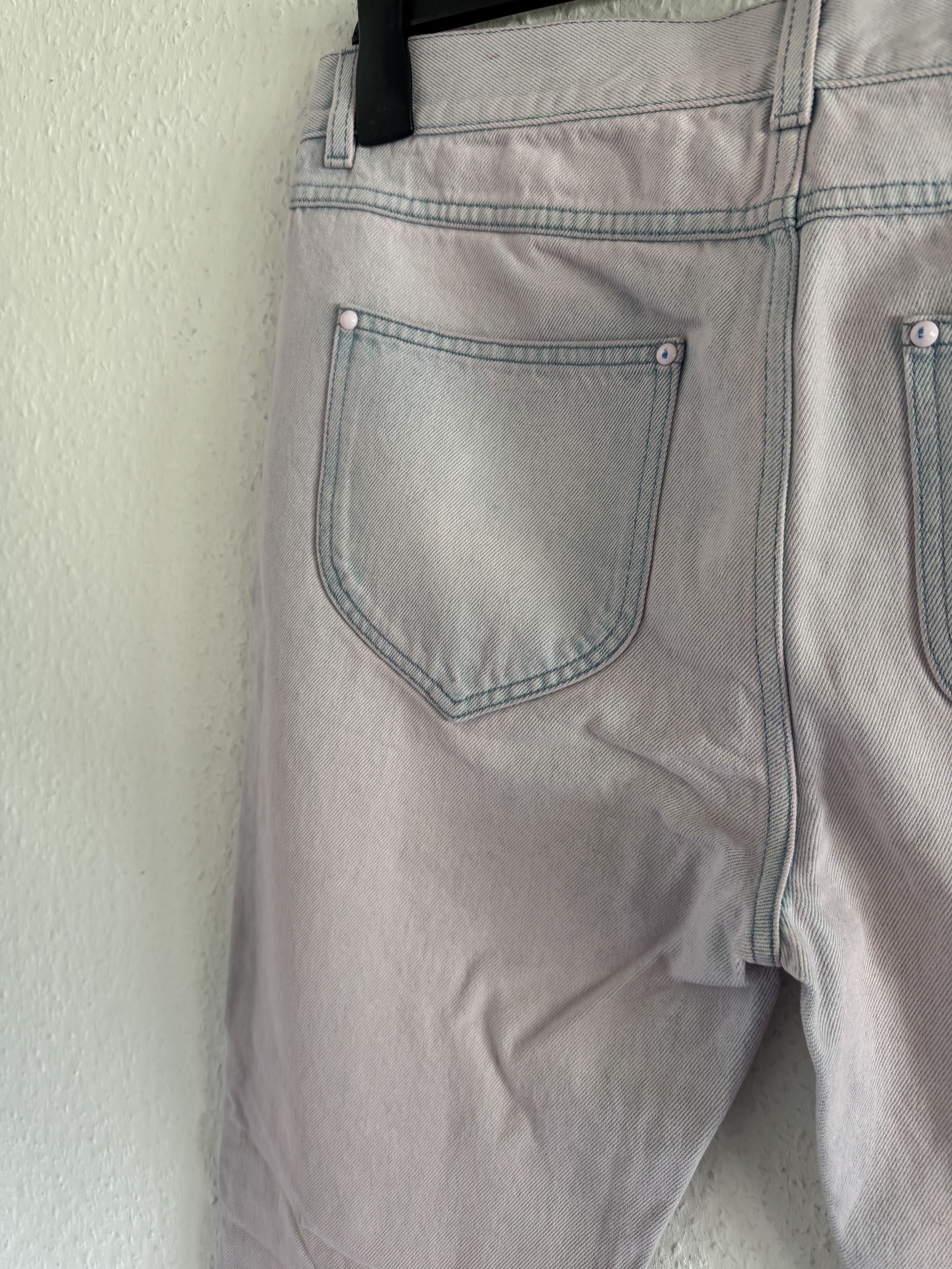 Louis Vuitton Louis Vuitton Bleached Pink Denim Pants Size US 34 / EU 50 - 8 Thumbnail