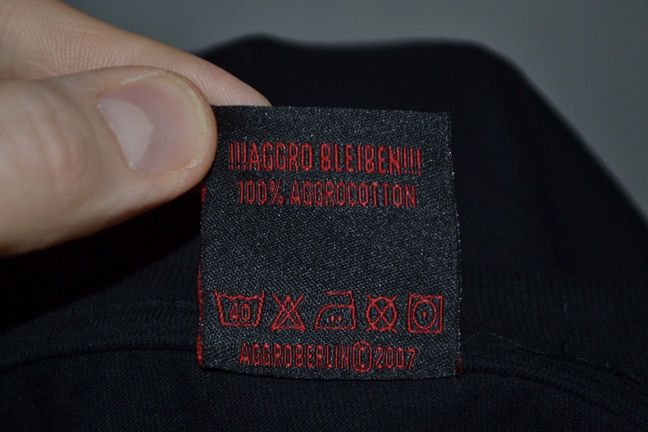 Band Tees Vintage 2007 Aggro Berlin FLER Deutscha Bad Boy rap tee Size US M / EU 48-50 / 2 - 10 Thumbnail